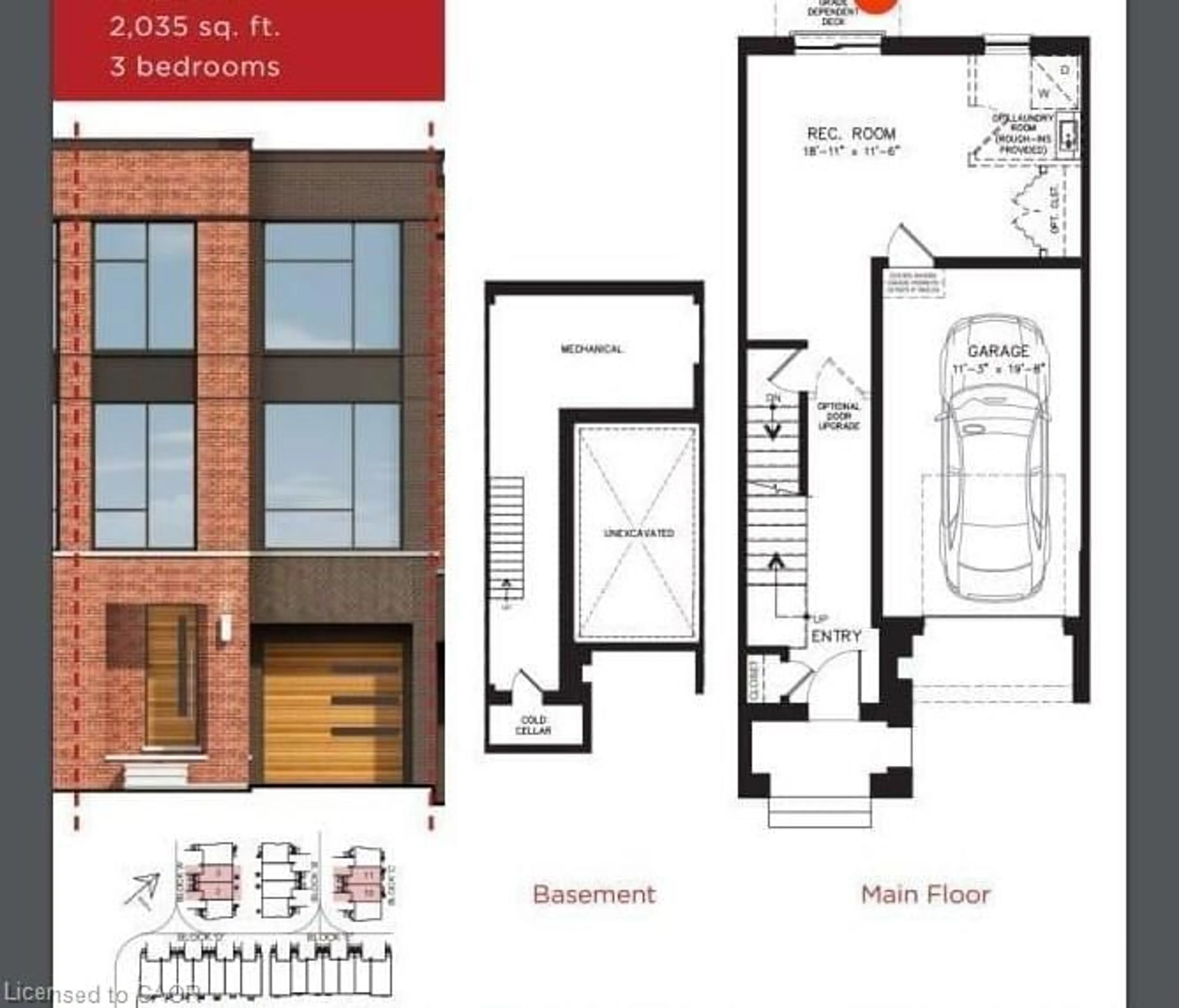 Floor plan for 5 Taylor Crt, Peel Ontario L7E 2R7