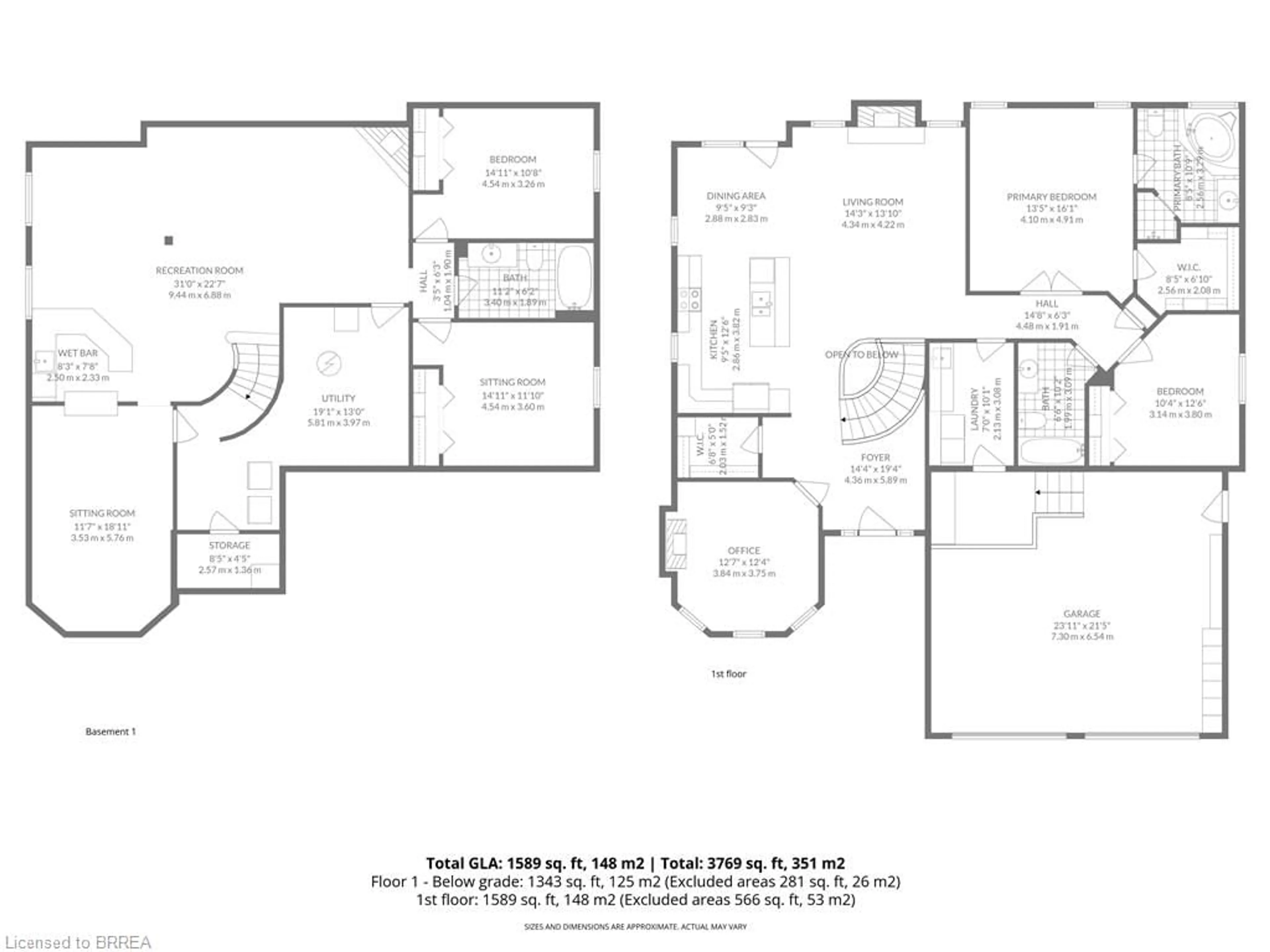 Floor plan for 35 Long Lane, Paris Ontario N3L 4E9