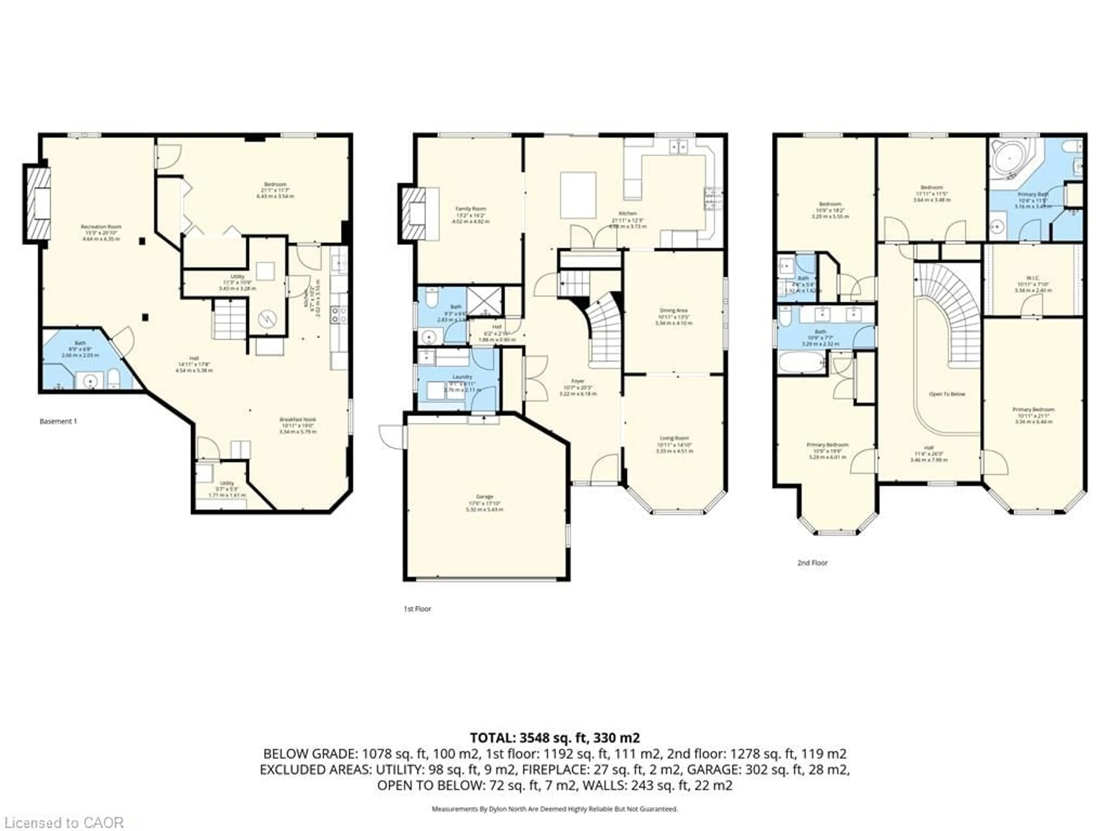 Floor plan for 22 Caswell Dr, Hamilton Ontario L9C 7N2