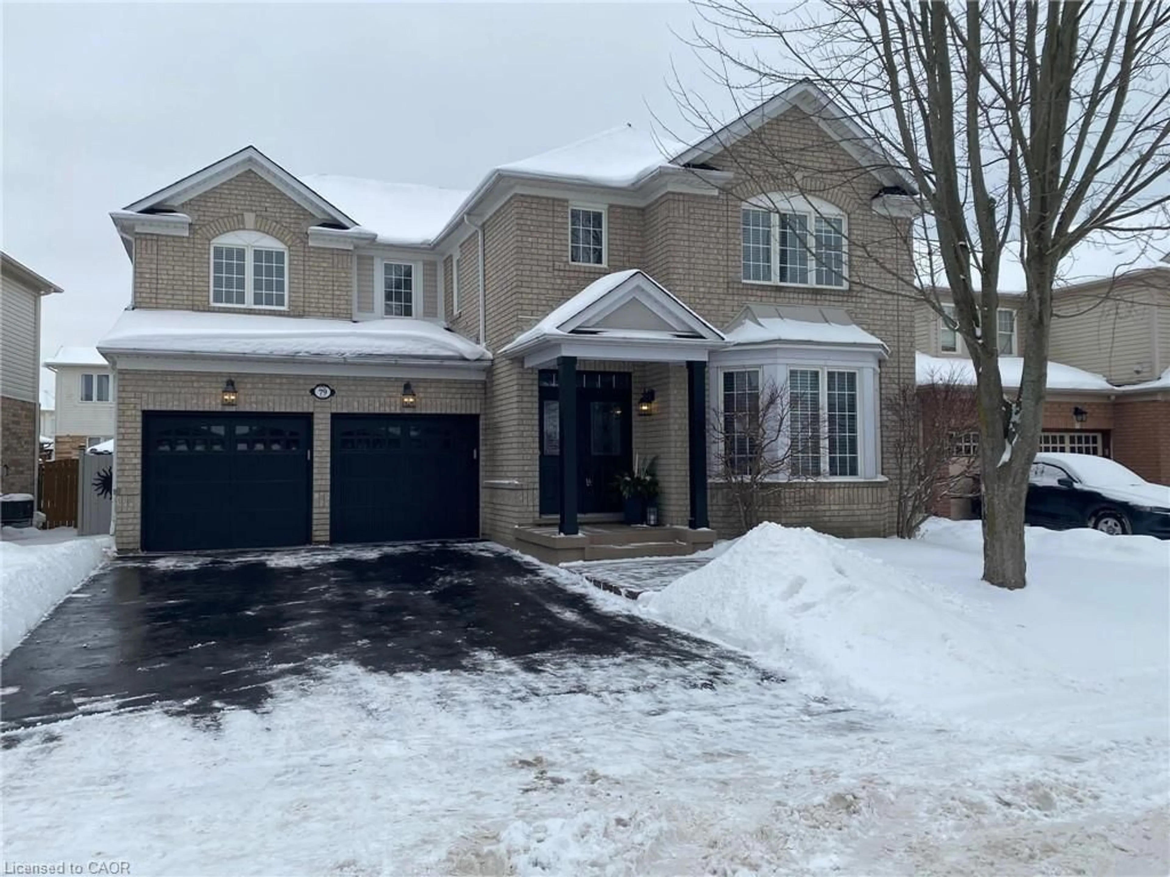 Home with brick exterior material, street for 79 Zieman Cres, Cambridge Ontario N1T 2H5