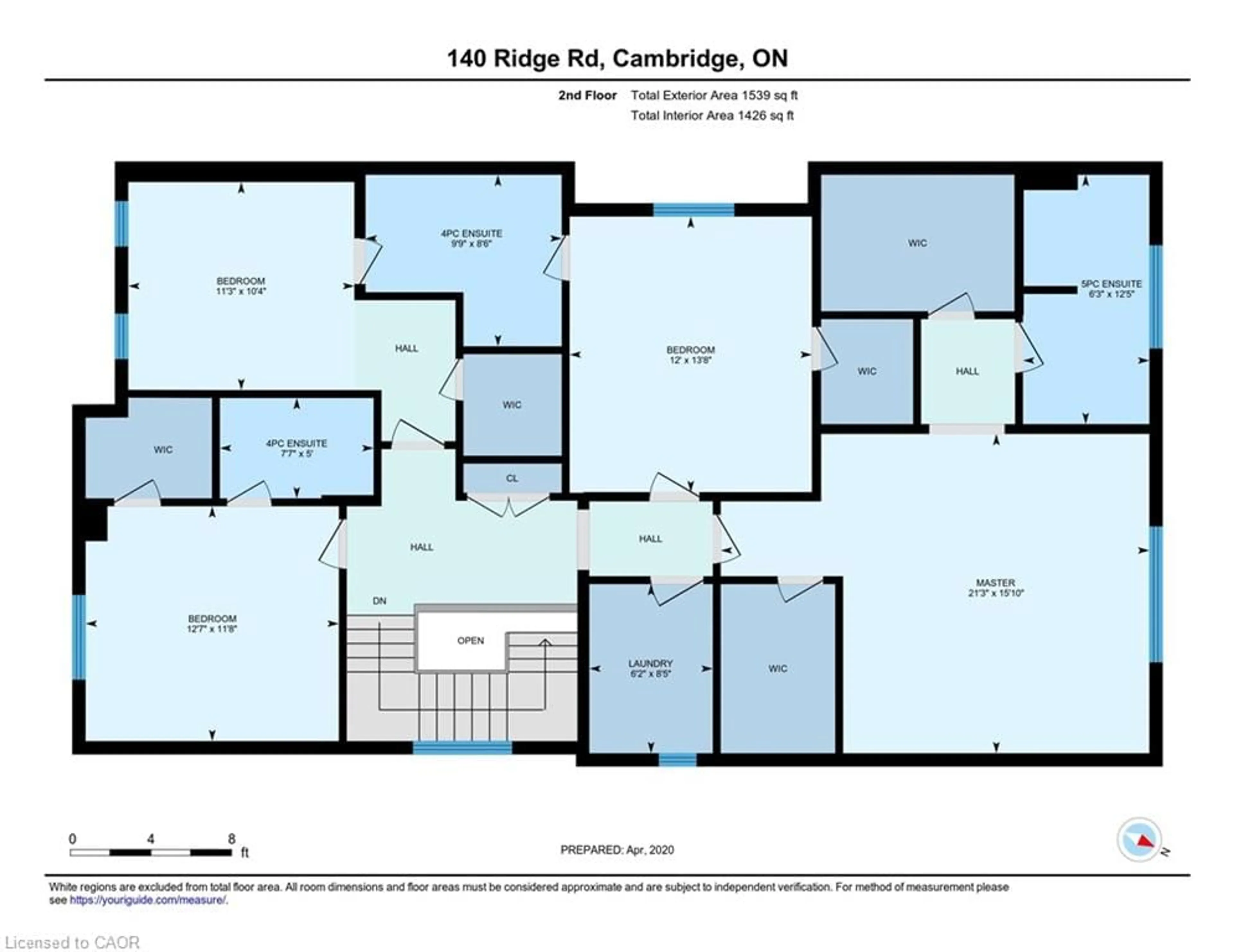 Floor plan for 140 Ridge Rd, Cambridge Ontario N3E 0C4