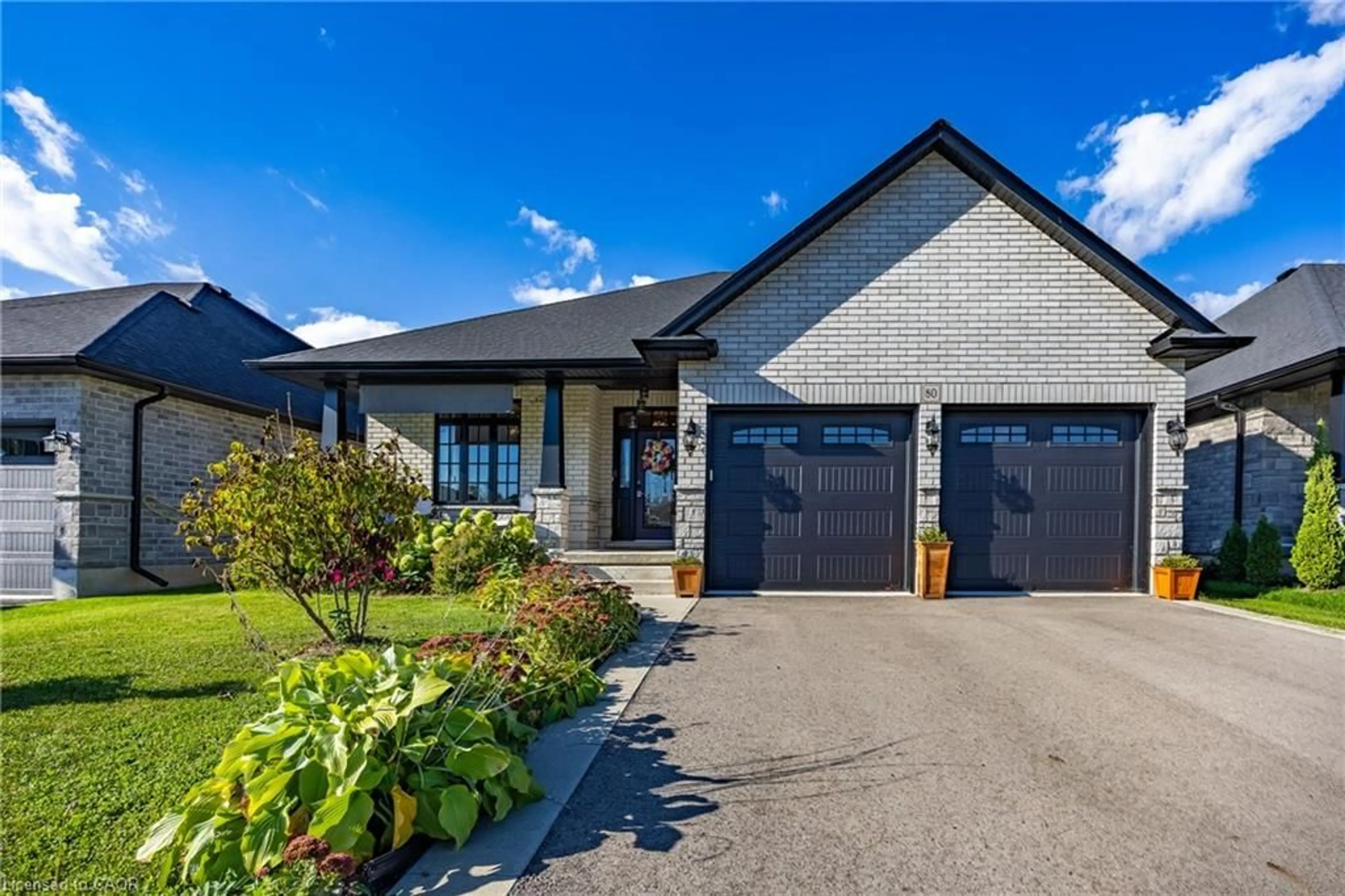 Home with brick exterior material, street for 80 Backus Dr, Port Rowan Ontario N0E 1M0