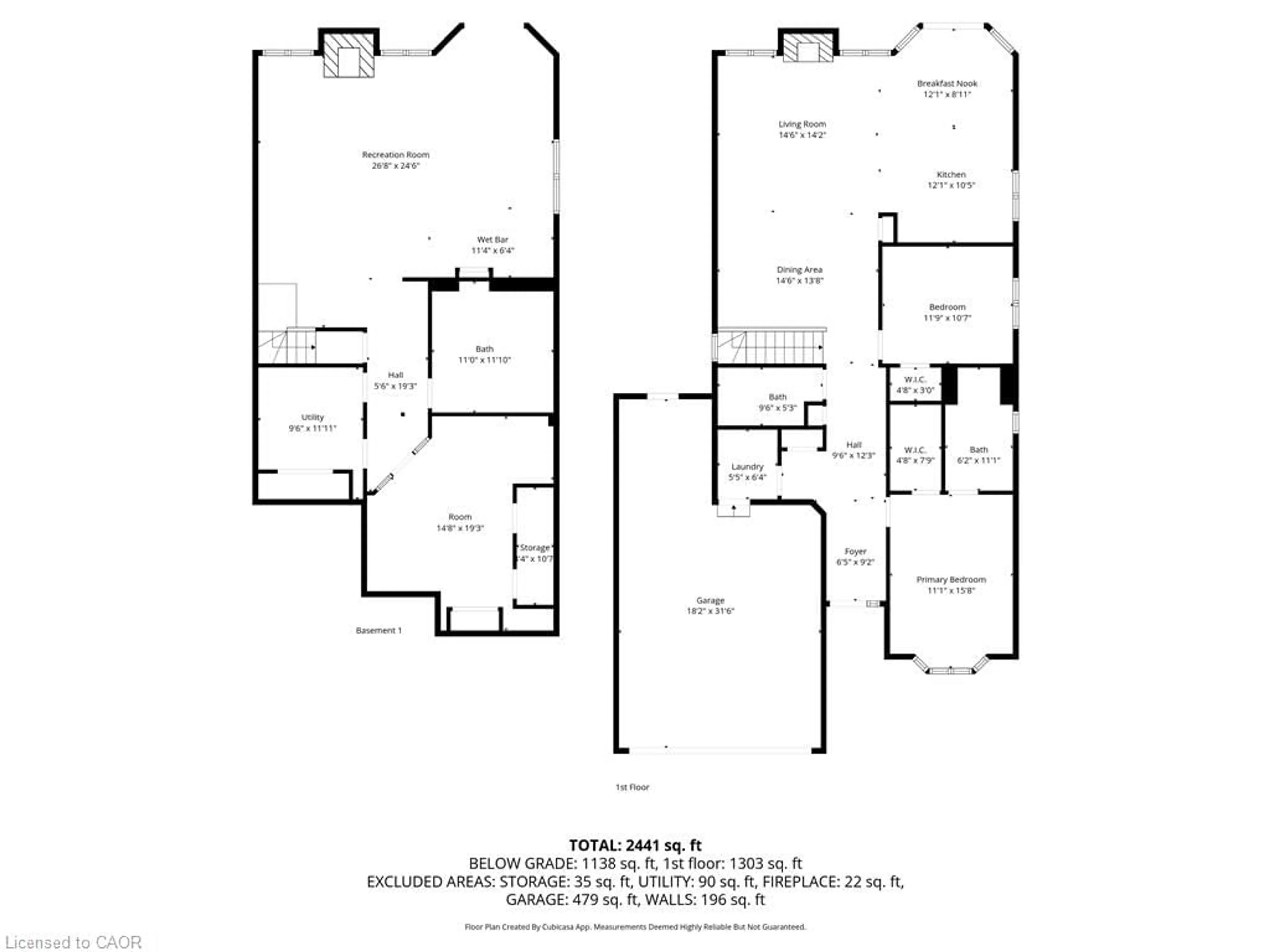 Floor plan for 63 Upper Canada Dr, Port Rowan Ontario N0E 1M0