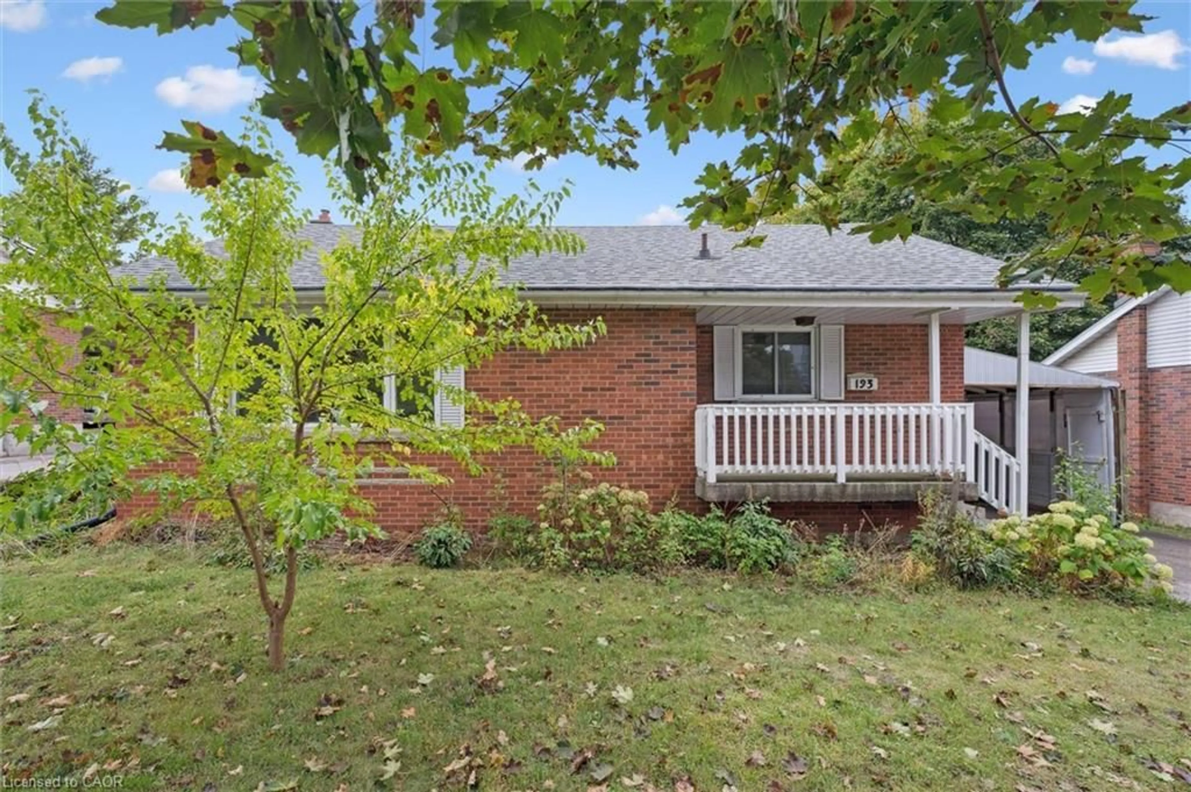 Home with brick exterior material, street for 193 Edinburgh Rd, Guelph Ontario N1G 2H8