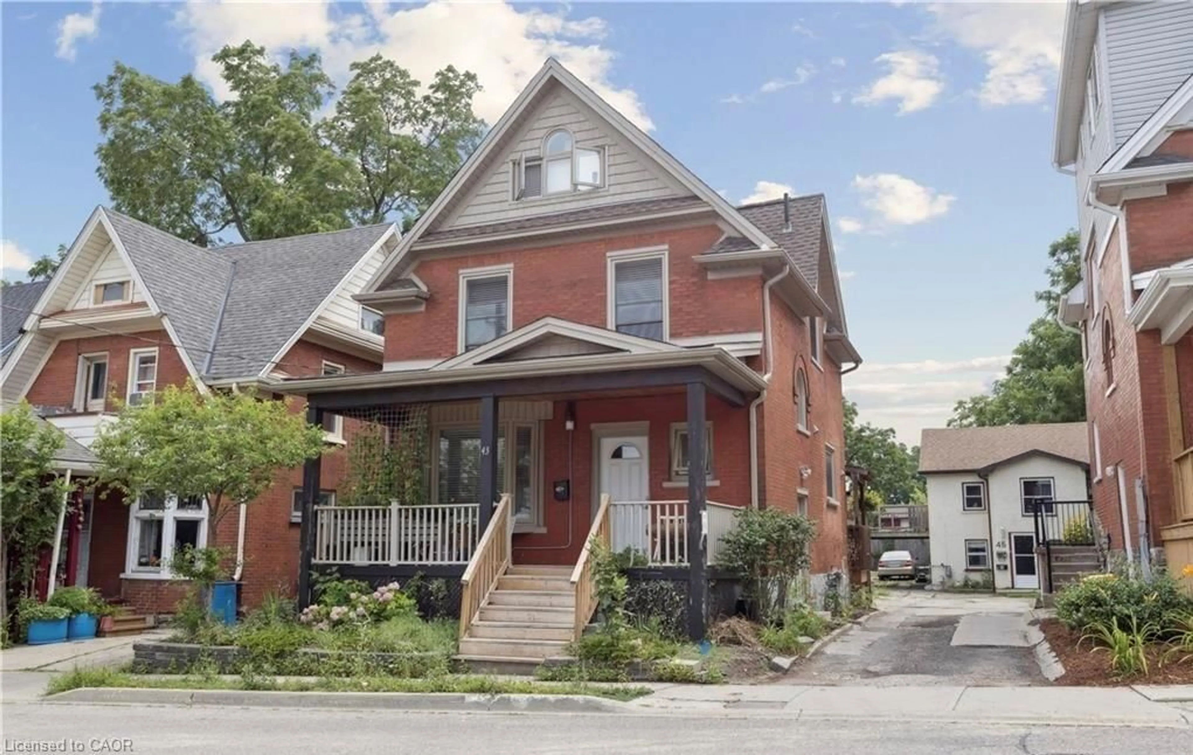 Home with brick exterior material, street for 43 Eby St, Kitchener Ontario N2G 3K9