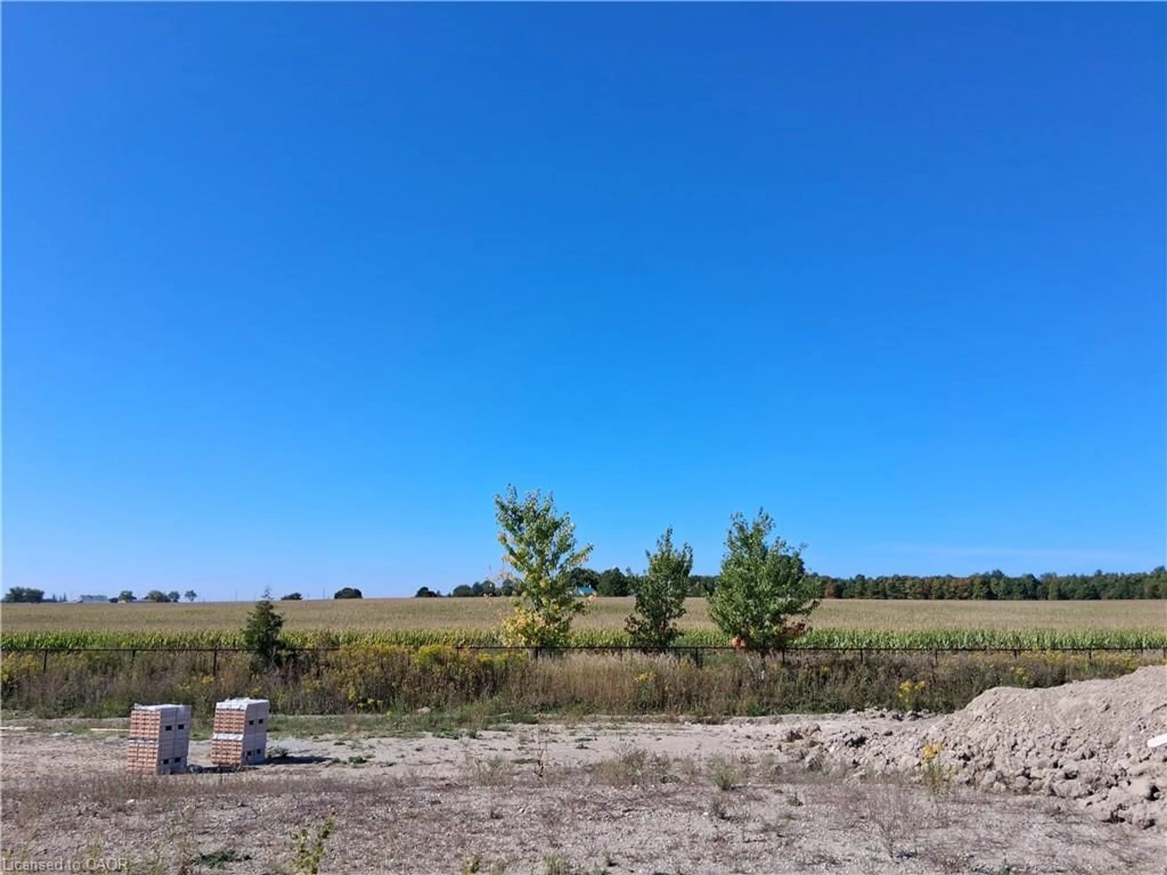 A pic from outside/outdoor area/front of a property/back of a property/a pic from drone, water/lake/river/ocean view for 56 Redbud Rd, Elmira Ontario N3B 0G2