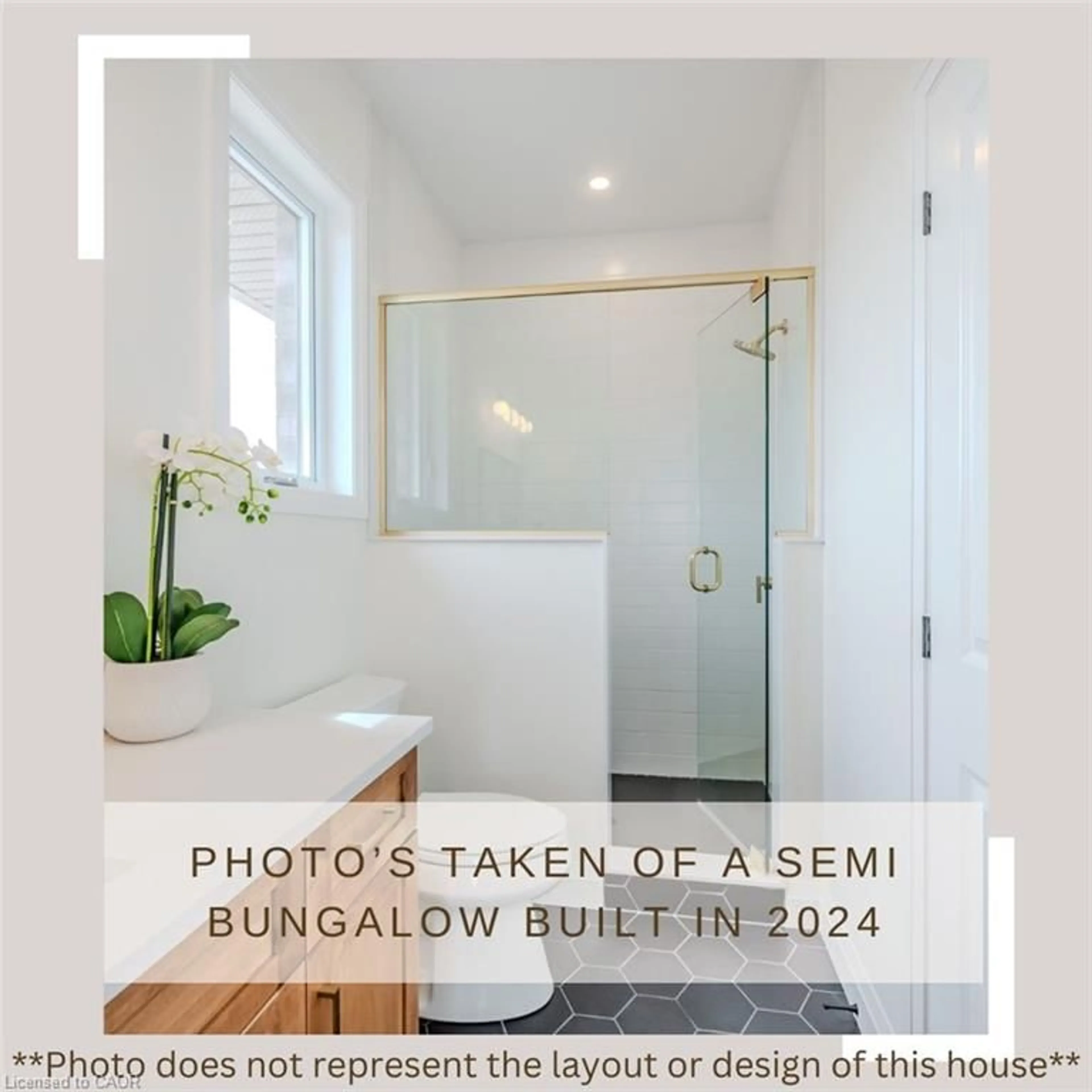 Contemporary bathroom, ceramic/tile floor for 56 Redbud Rd, Elmira Ontario N3B 0G2