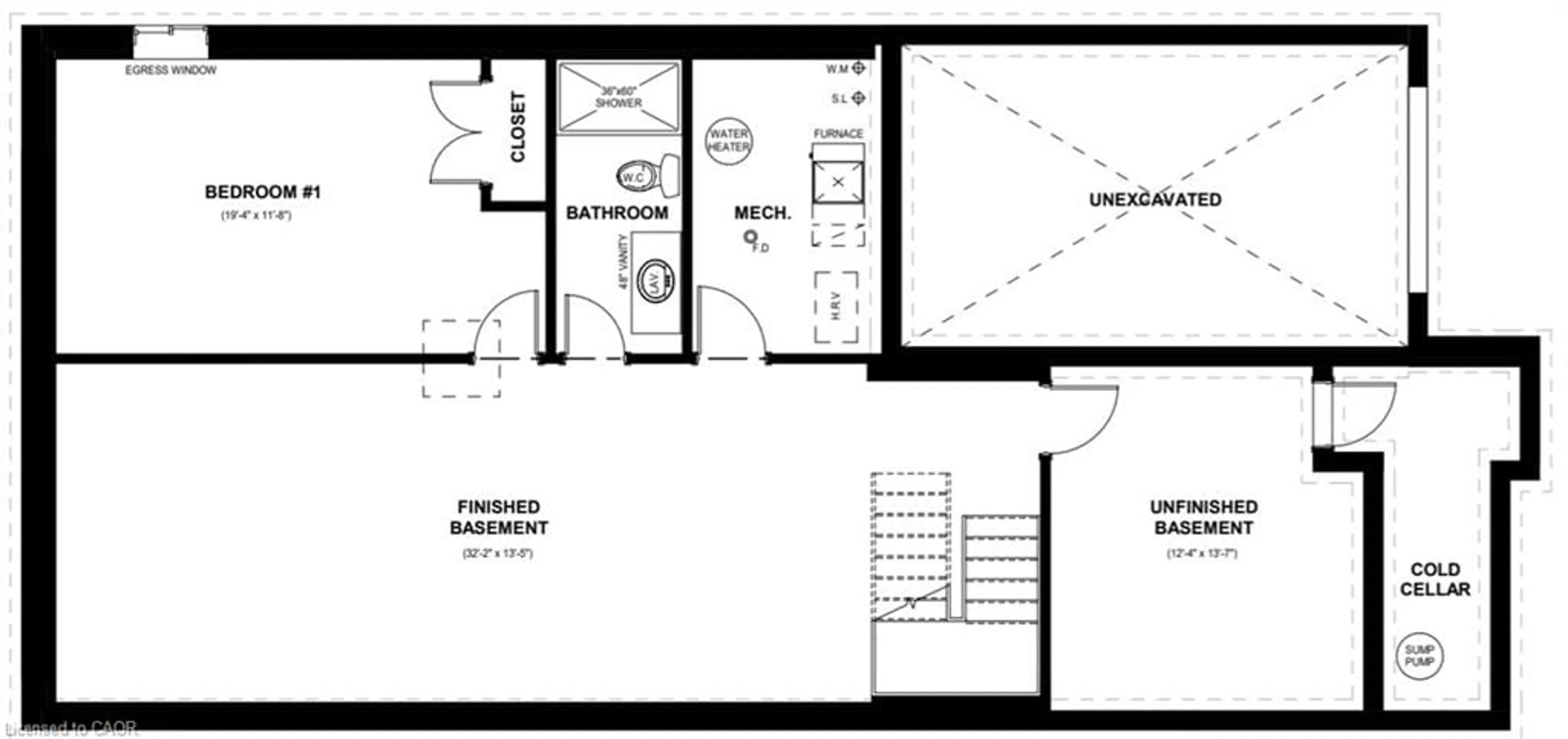 Floor plan for 56 Redbud Rd, Elmira Ontario N3B 0G2