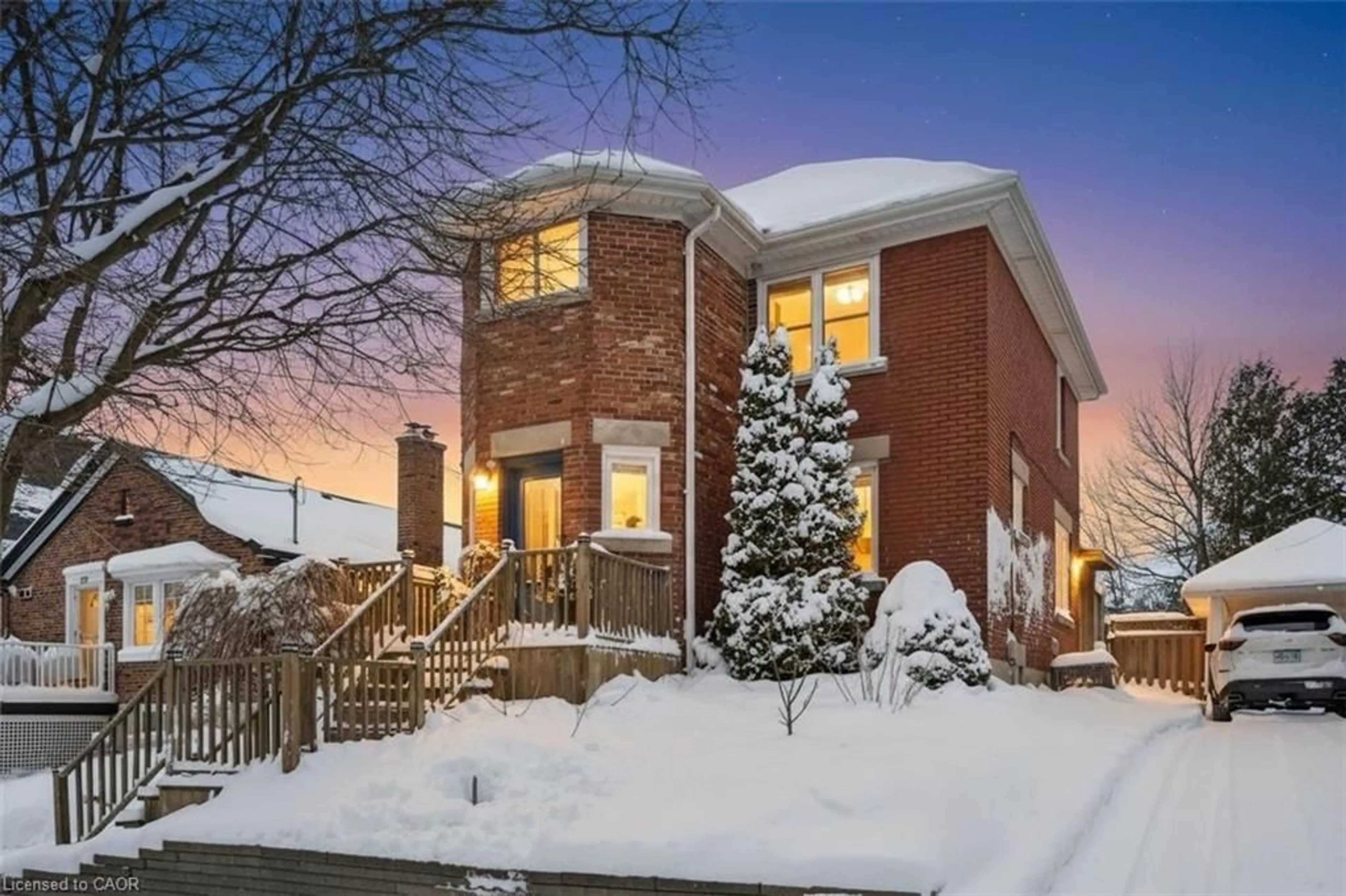 Home with brick exterior material, street for 32 Dane St, Kitchener Ontario N2H 3H7