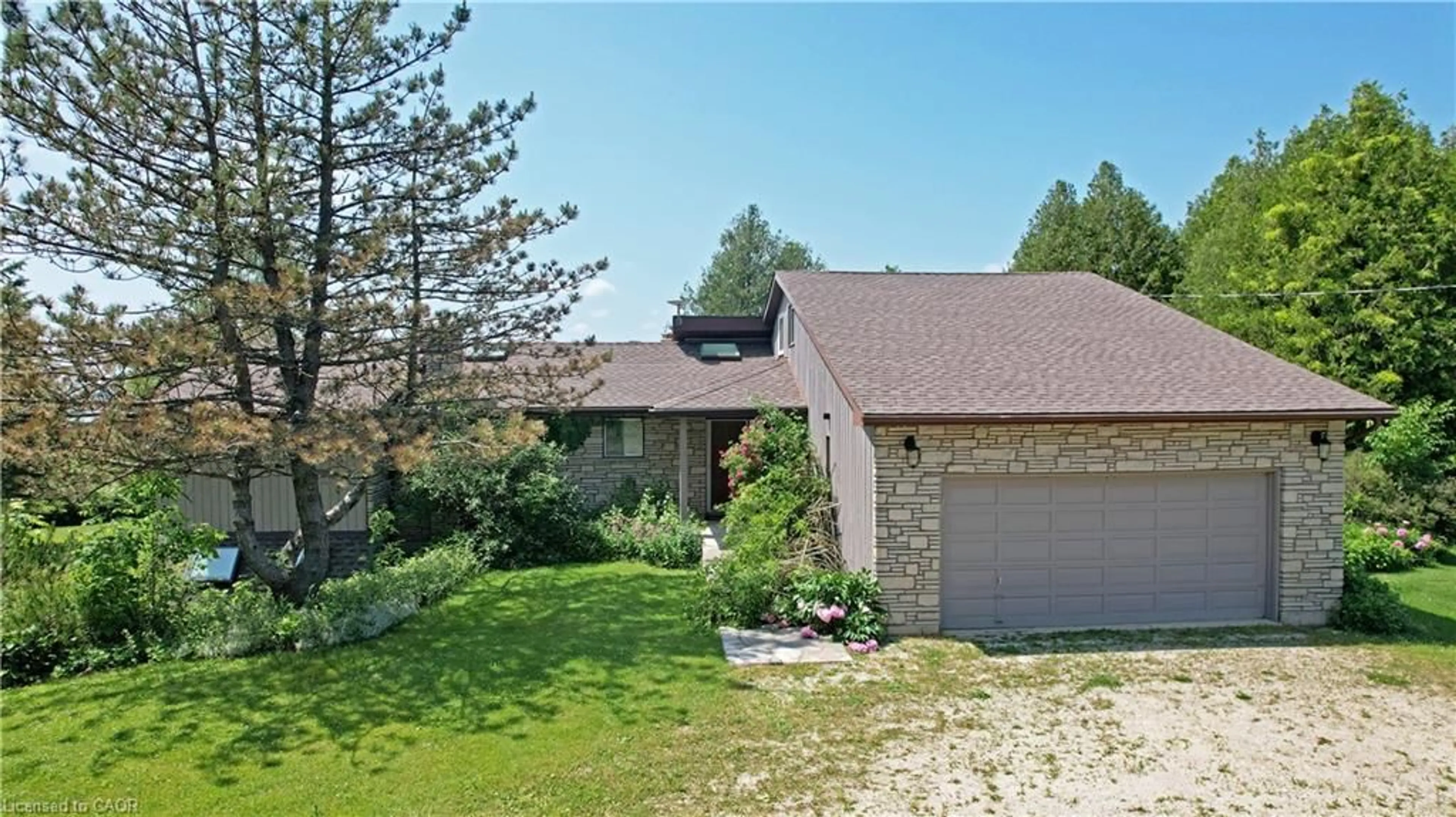 A pic from outside/outdoor area/front of a property/back of a property/a pic from drone, unknown for 350320 Concession A, Meaford Municipality Ontario N0H 1B0