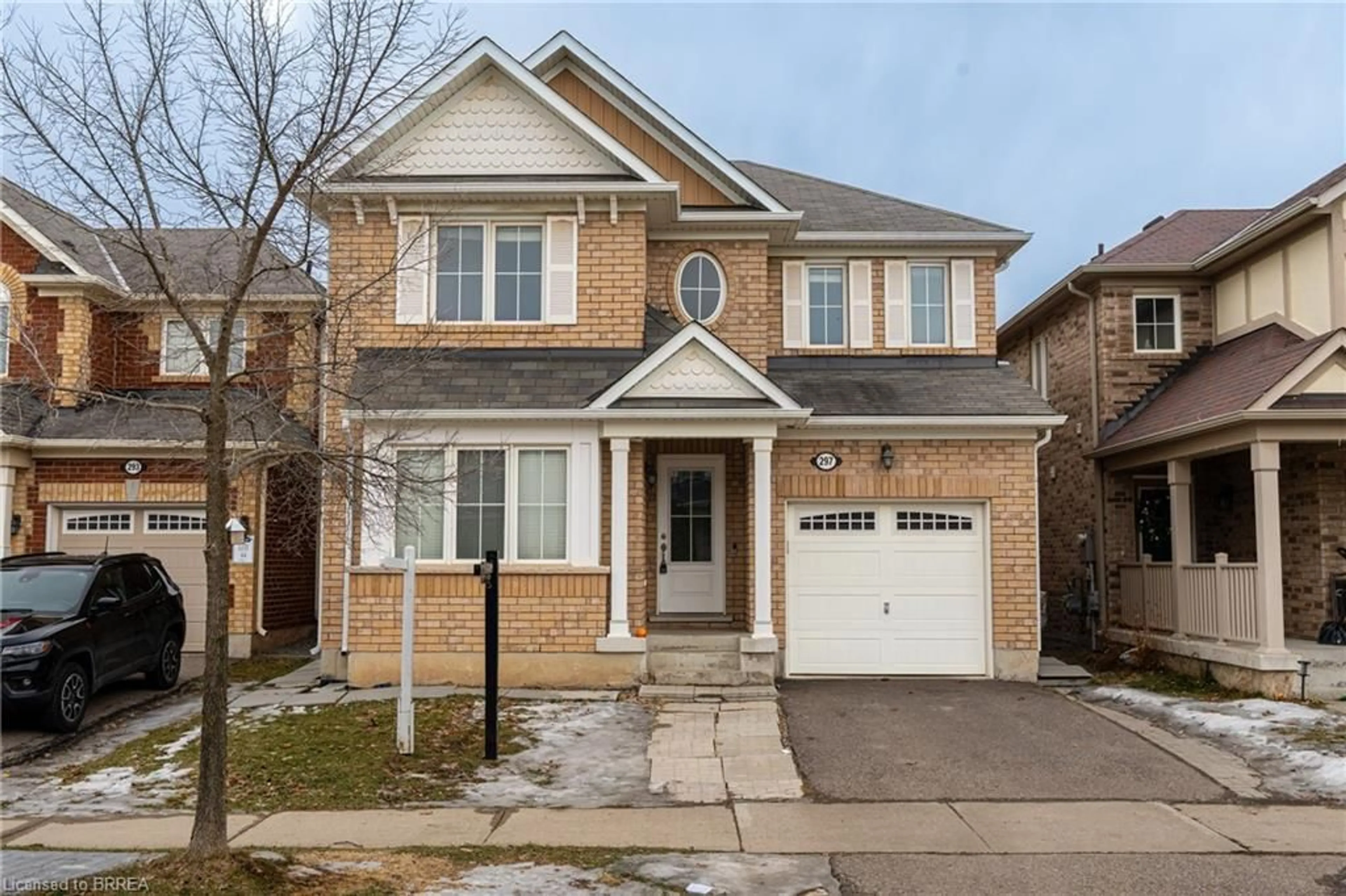 Home with brick exterior material, street for 297 Gleave Terr, Milton Ontario L9T 8P1