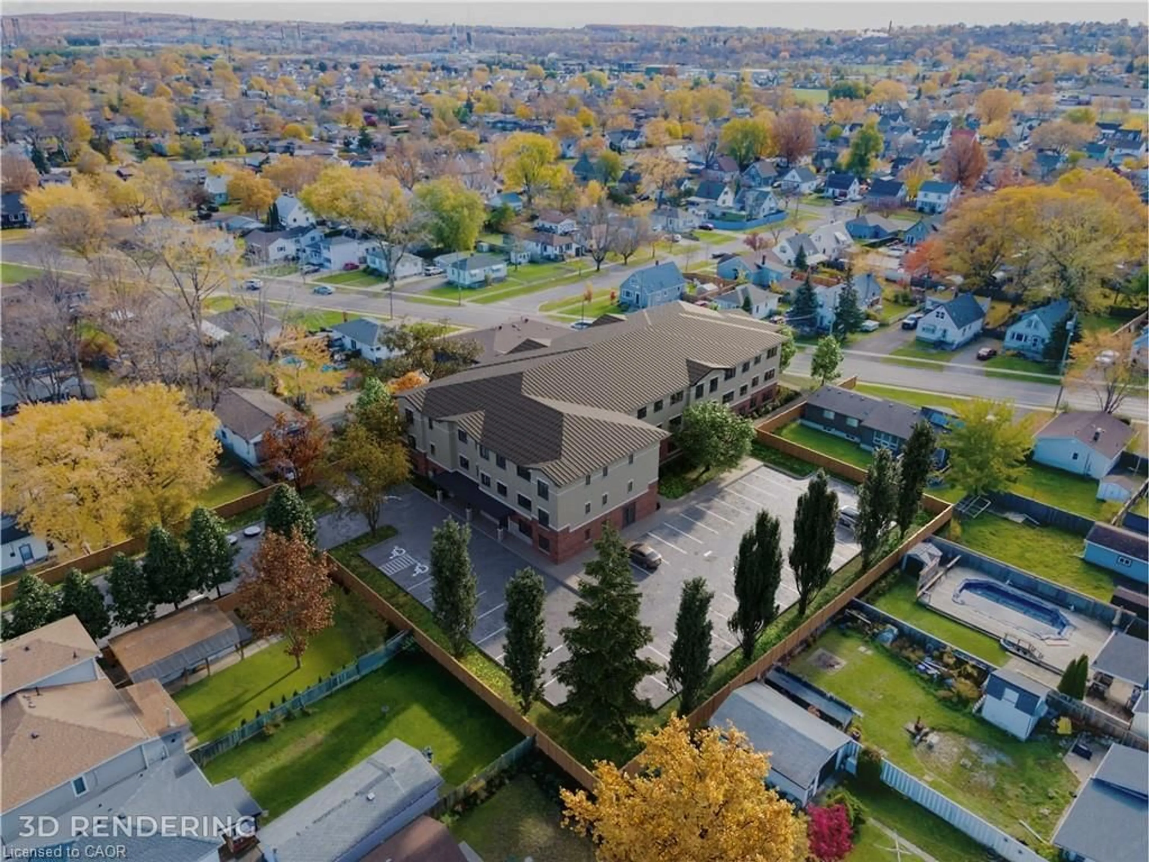 A pic from outside/outdoor area/front of a property/back of a property/a pic from drone, street for 33 Rockwood Ave, St. Catharines Ontario L2P 1E6