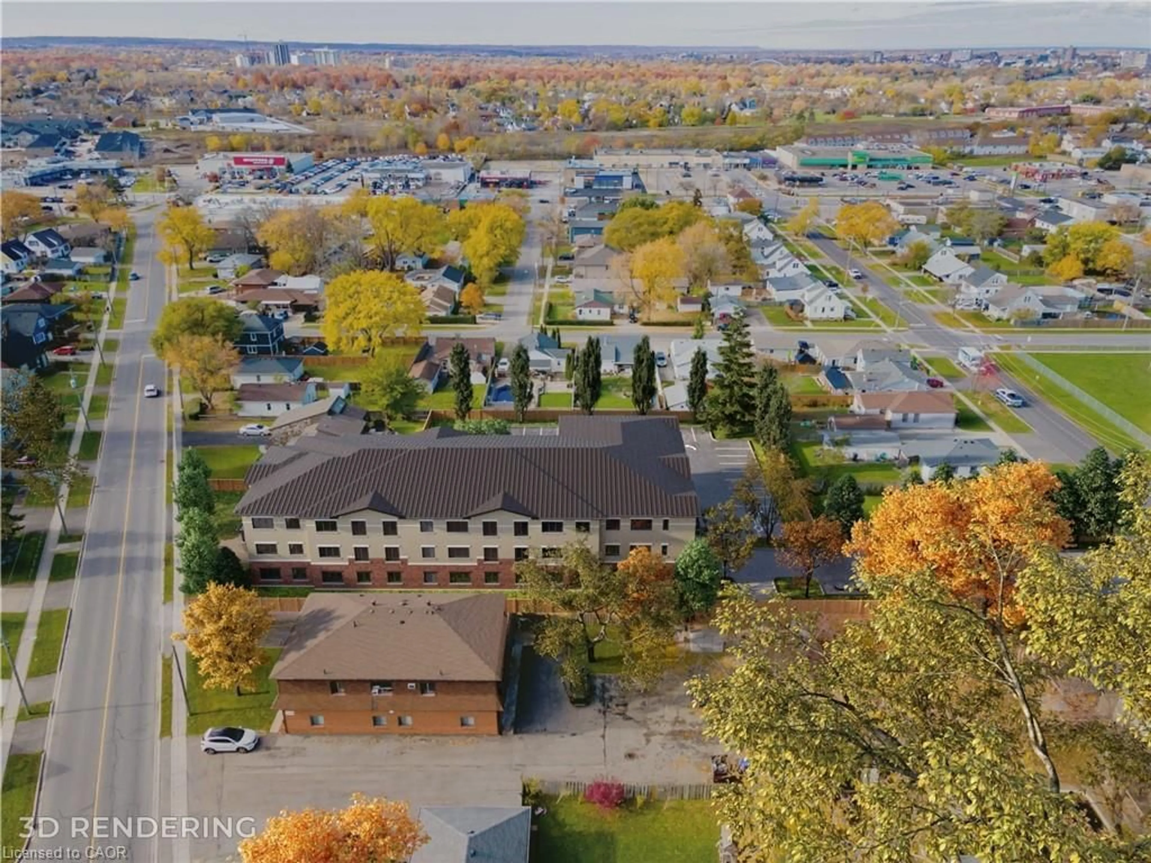 A pic from outside/outdoor area/front of a property/back of a property/a pic from drone, unknown for 33 Rockwood Ave, St. Catharines Ontario L2P 1E6