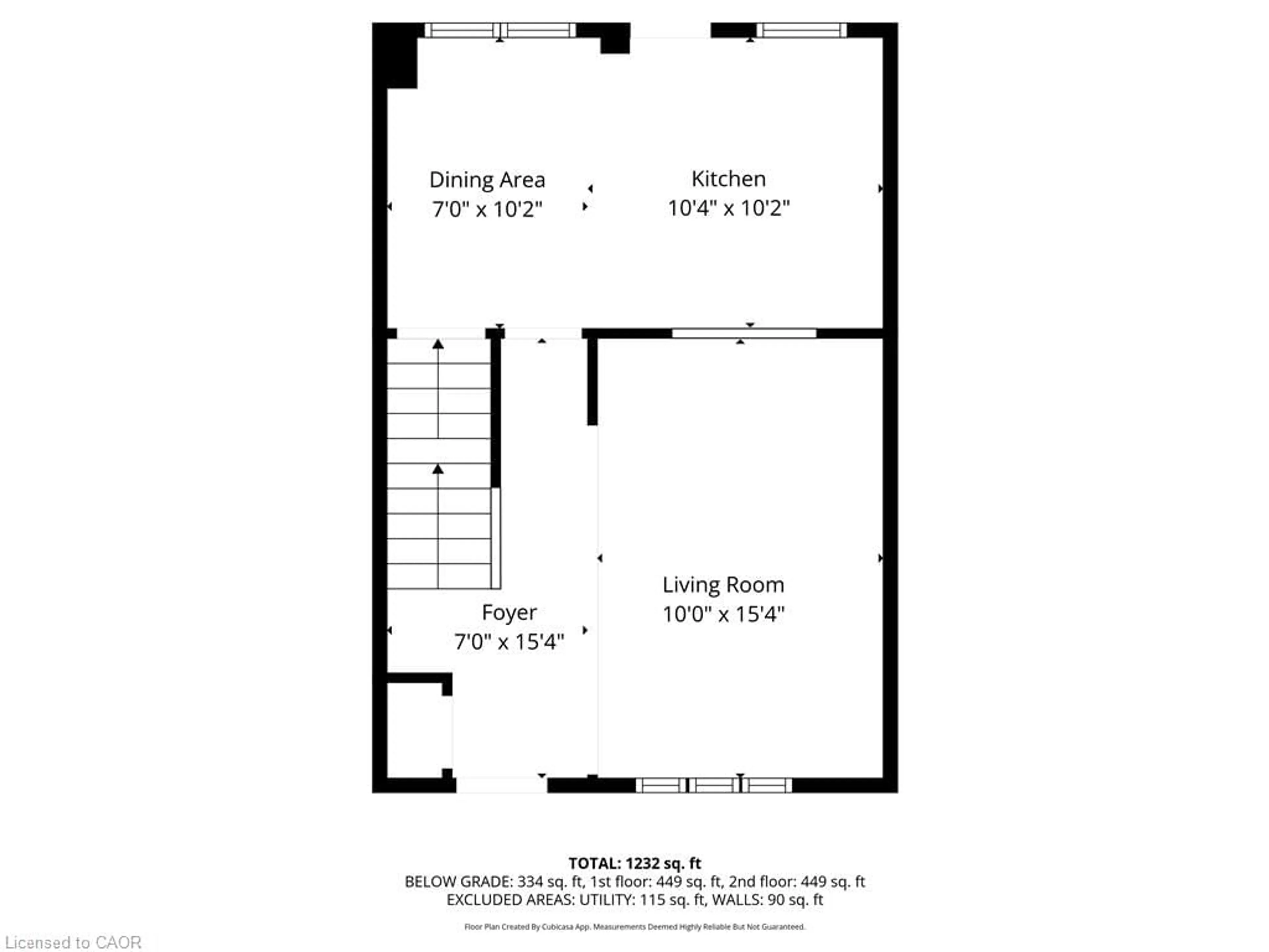 Floor plan for 242 Richardson Dr, Port Dover Ontario N0A 1N4