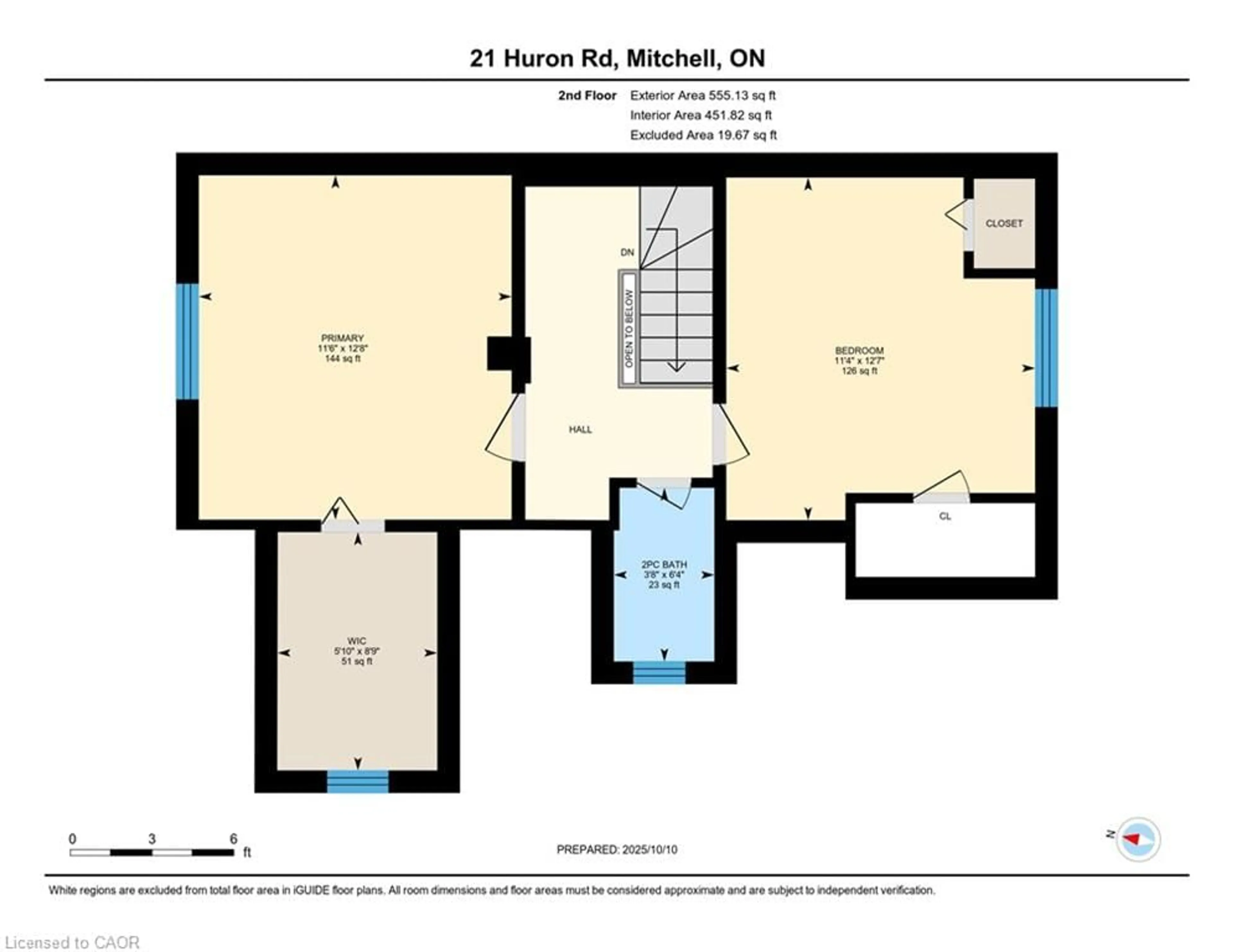 Floor plan for 21 Huron Rd, Mitchell Ontario N0K 1N0