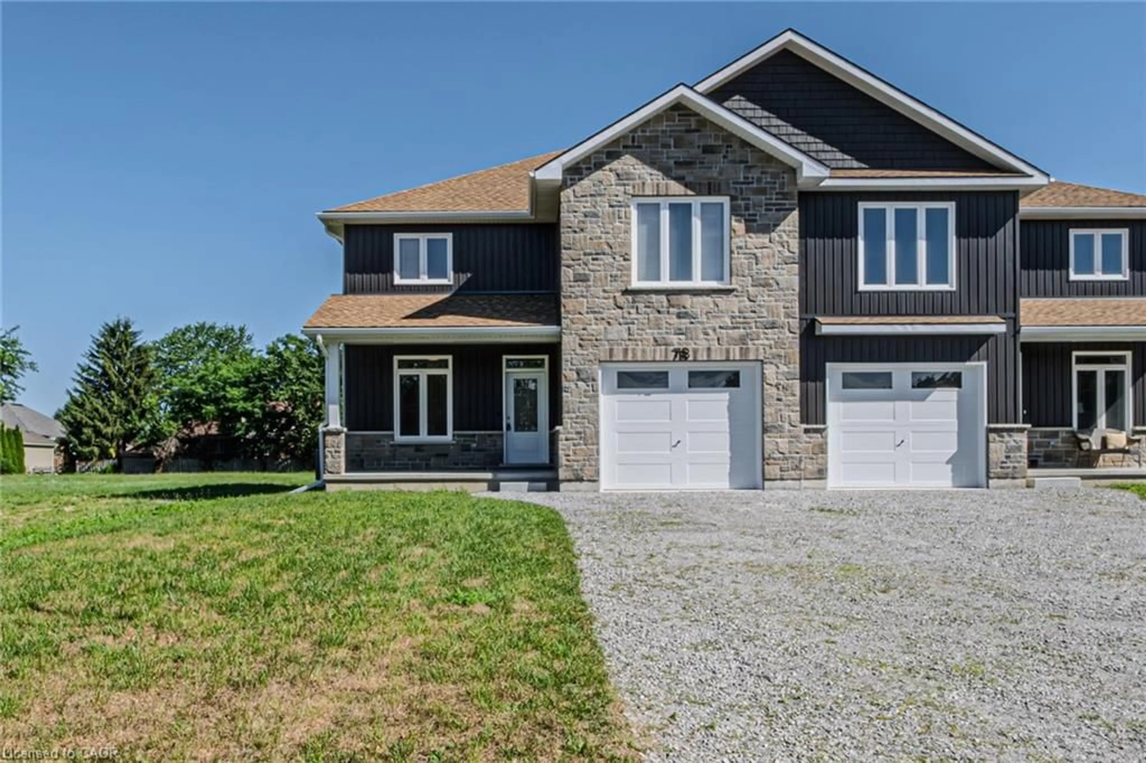 Home with brick exterior material, street for 7B Yeager Ave, Simcoe Ontario N3Y 5N4