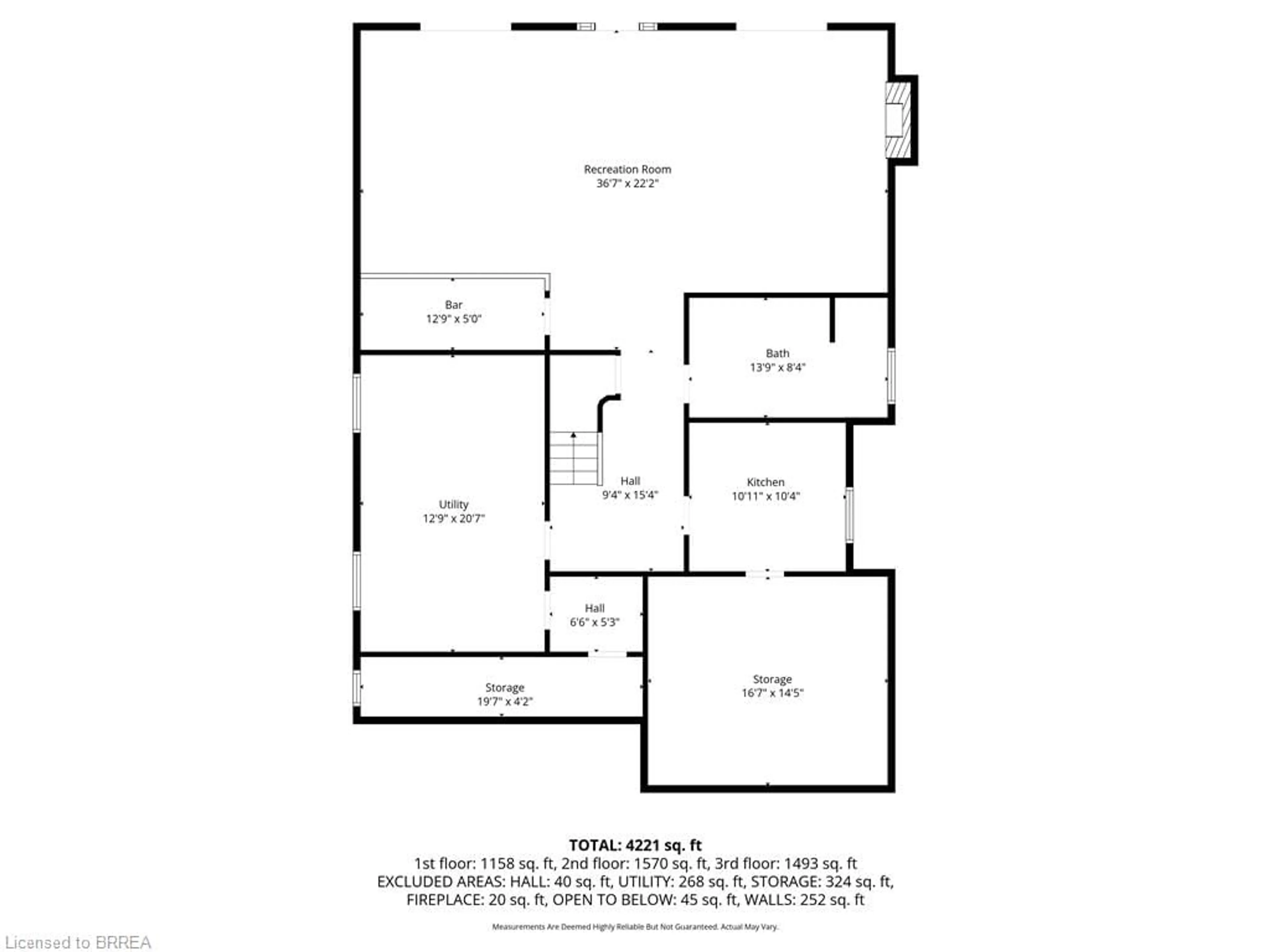Floor plan for 75 Ludlow Cres, Brantford Ontario N3P 1X2