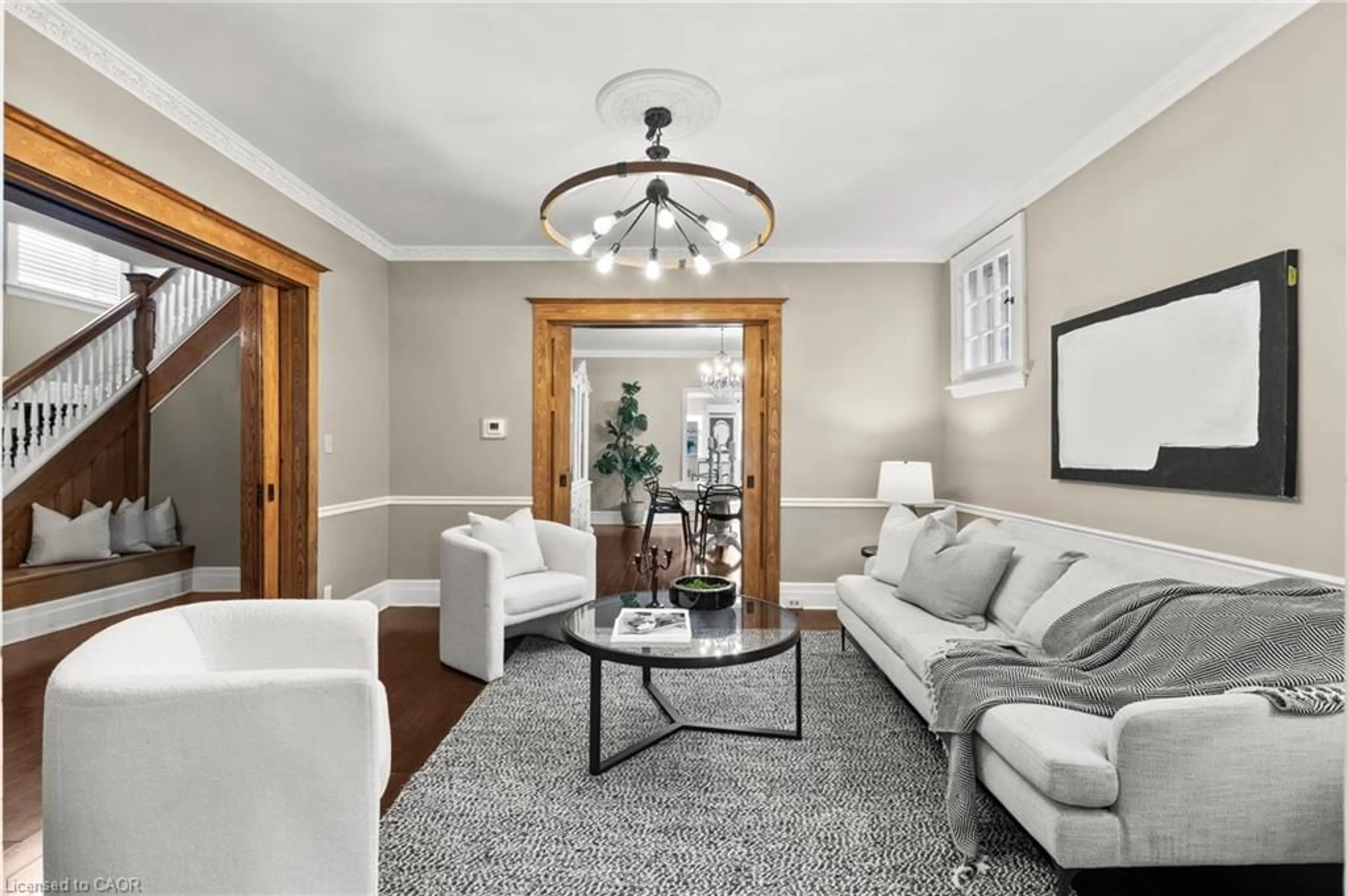 Living room with furniture, unknown for 99 Burris St, Hamilton Ontario L8M 2J6