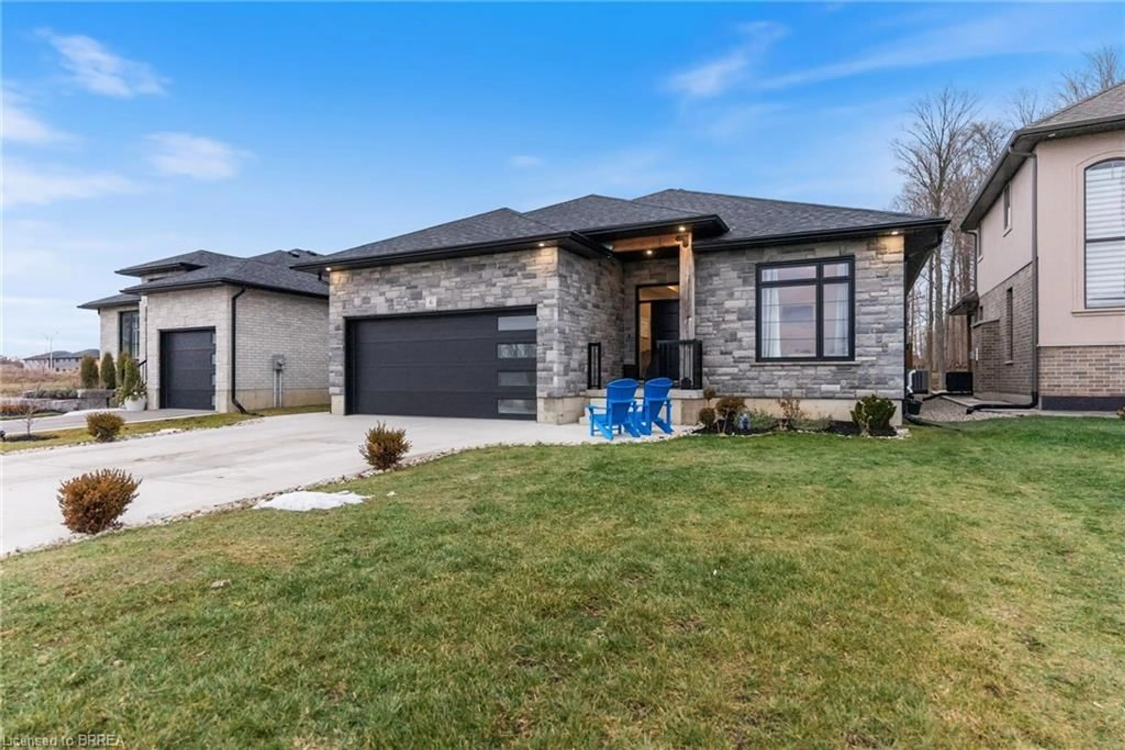 Home with brick exterior material, street for 6 Windywood Lane, Norwich Ontario N0J 1P0