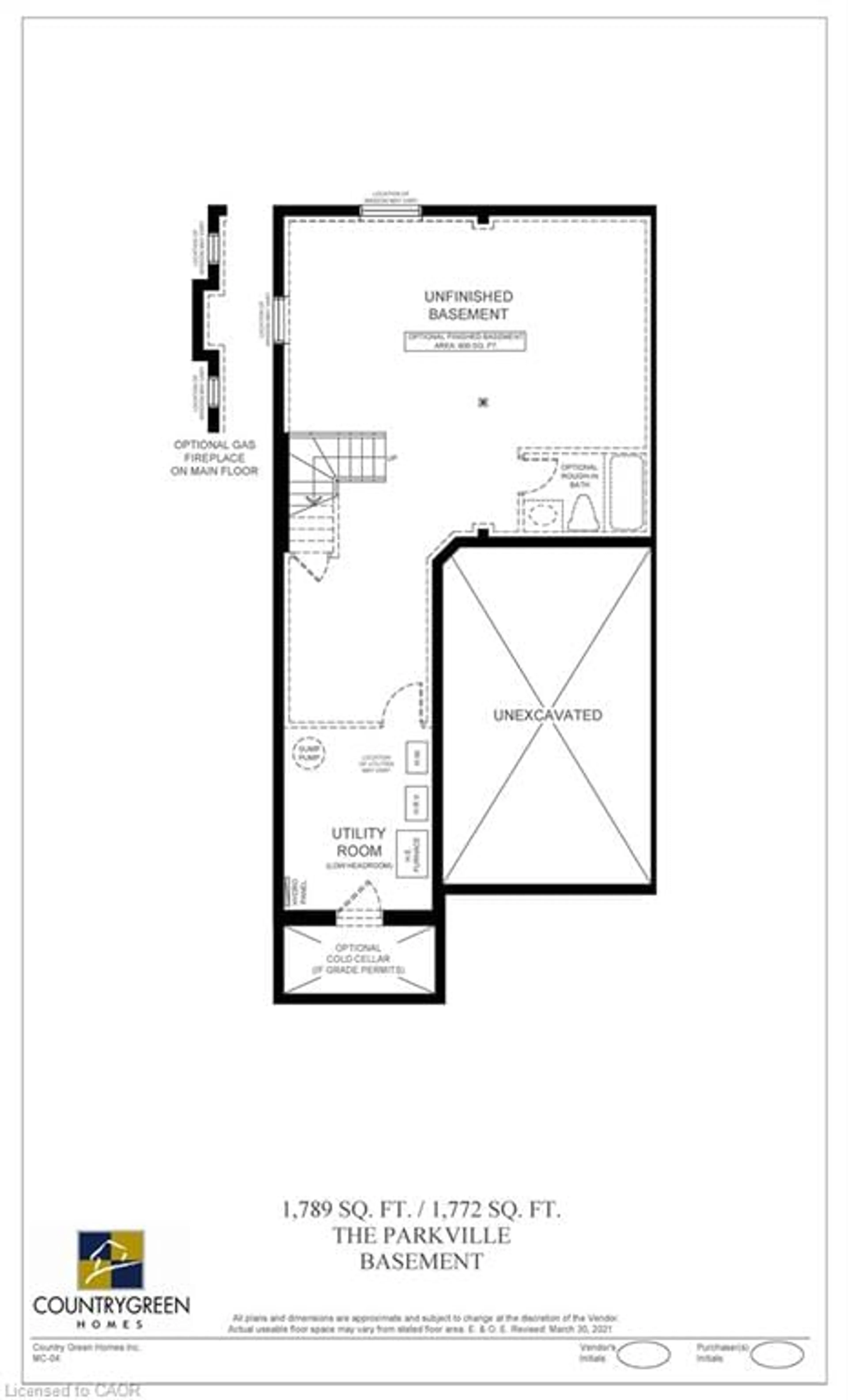 Floor plan for 42 Mccurdy Ave, Waterdown Ontario L8B 0T5