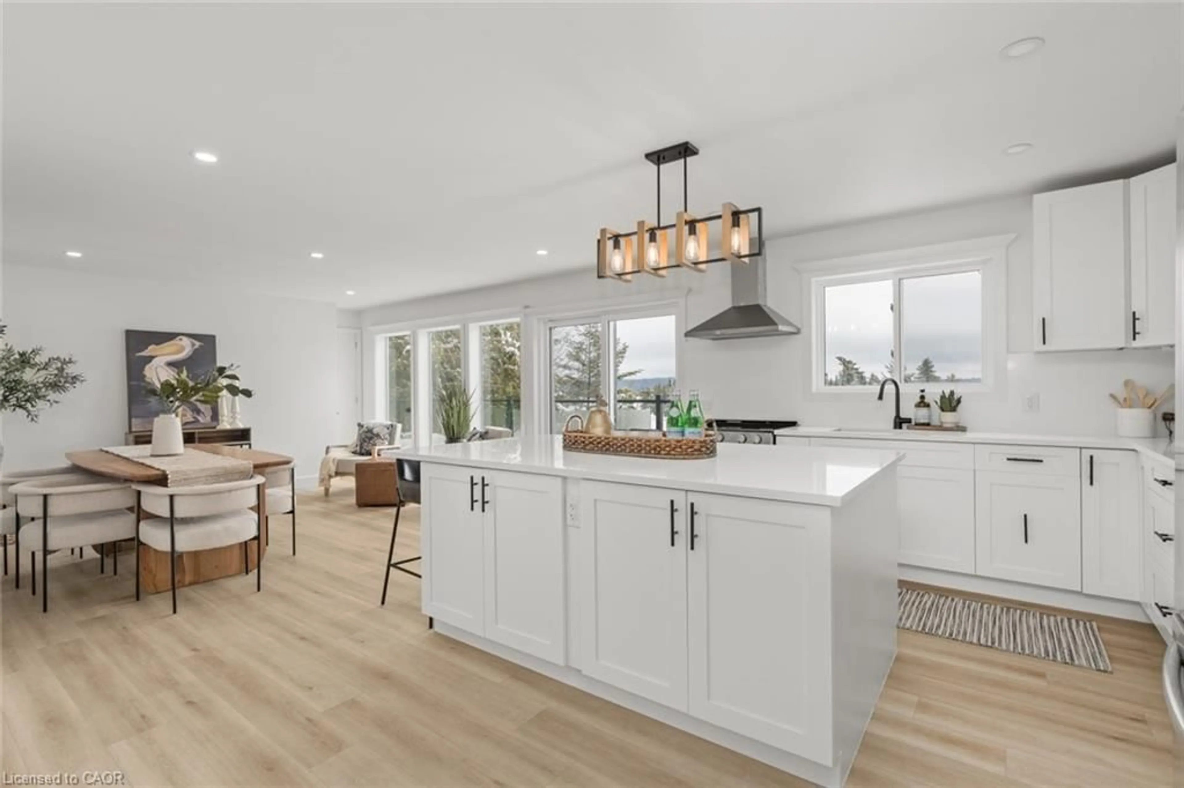 Open concept kitchen, unknown for 5789 Kennisis Lake Rd, Haliburton Ontario K0M 1M0