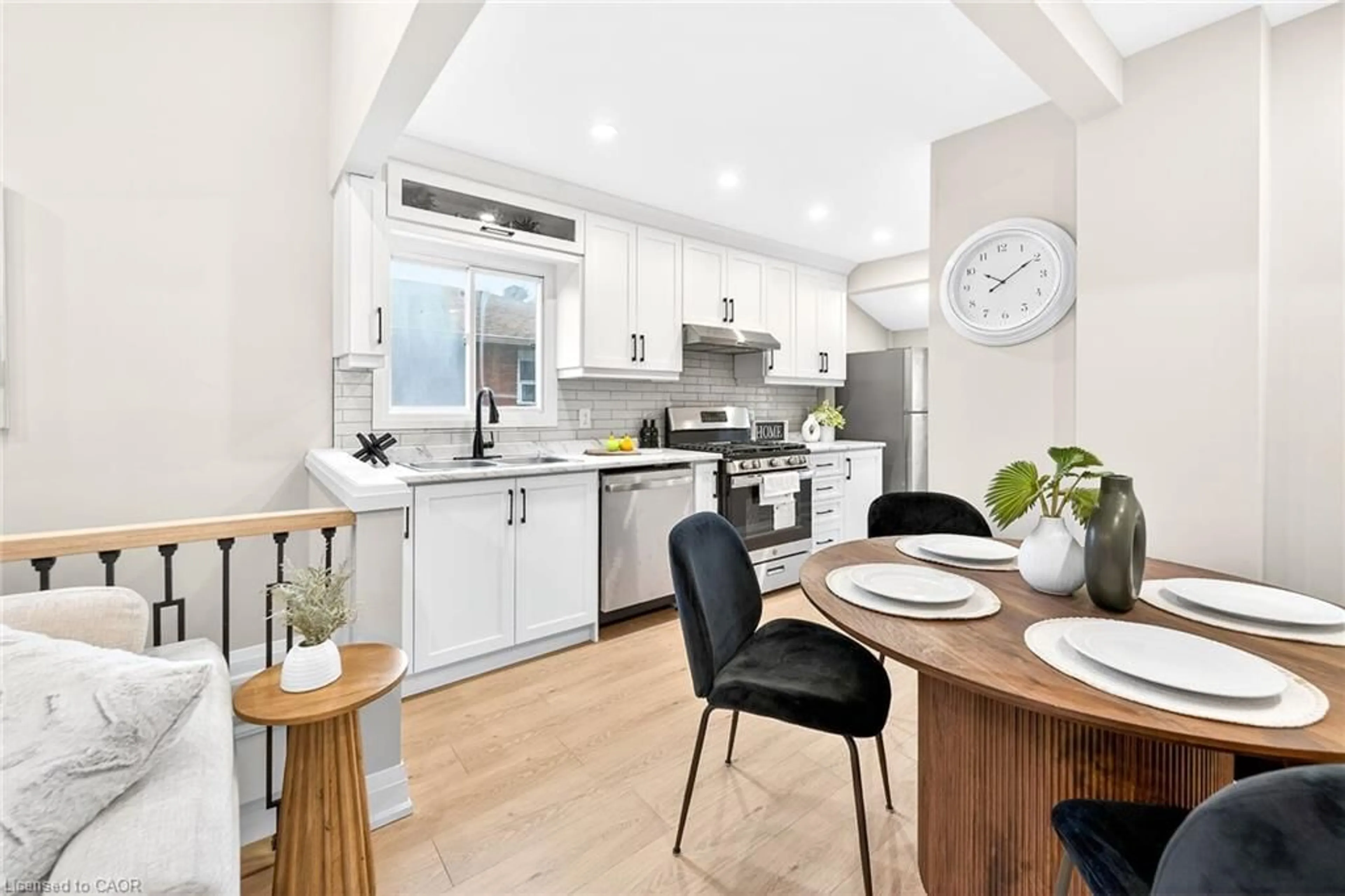 Open concept kitchen, unknown for 156 Walter Ave, Hamilton Ontario L8H 5R2