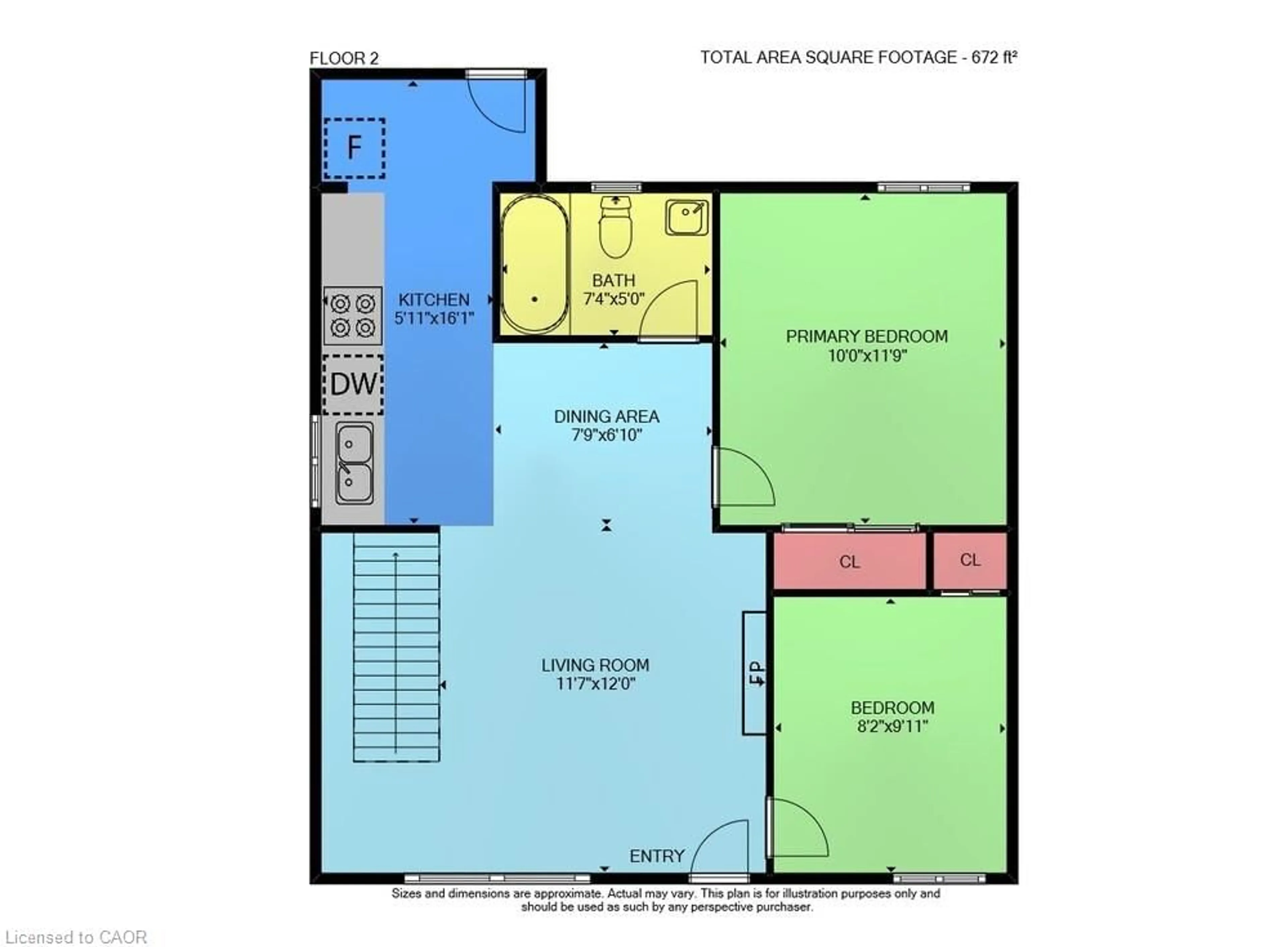 Floor plan for 156 Walter Ave, Hamilton Ontario L8H 5R2