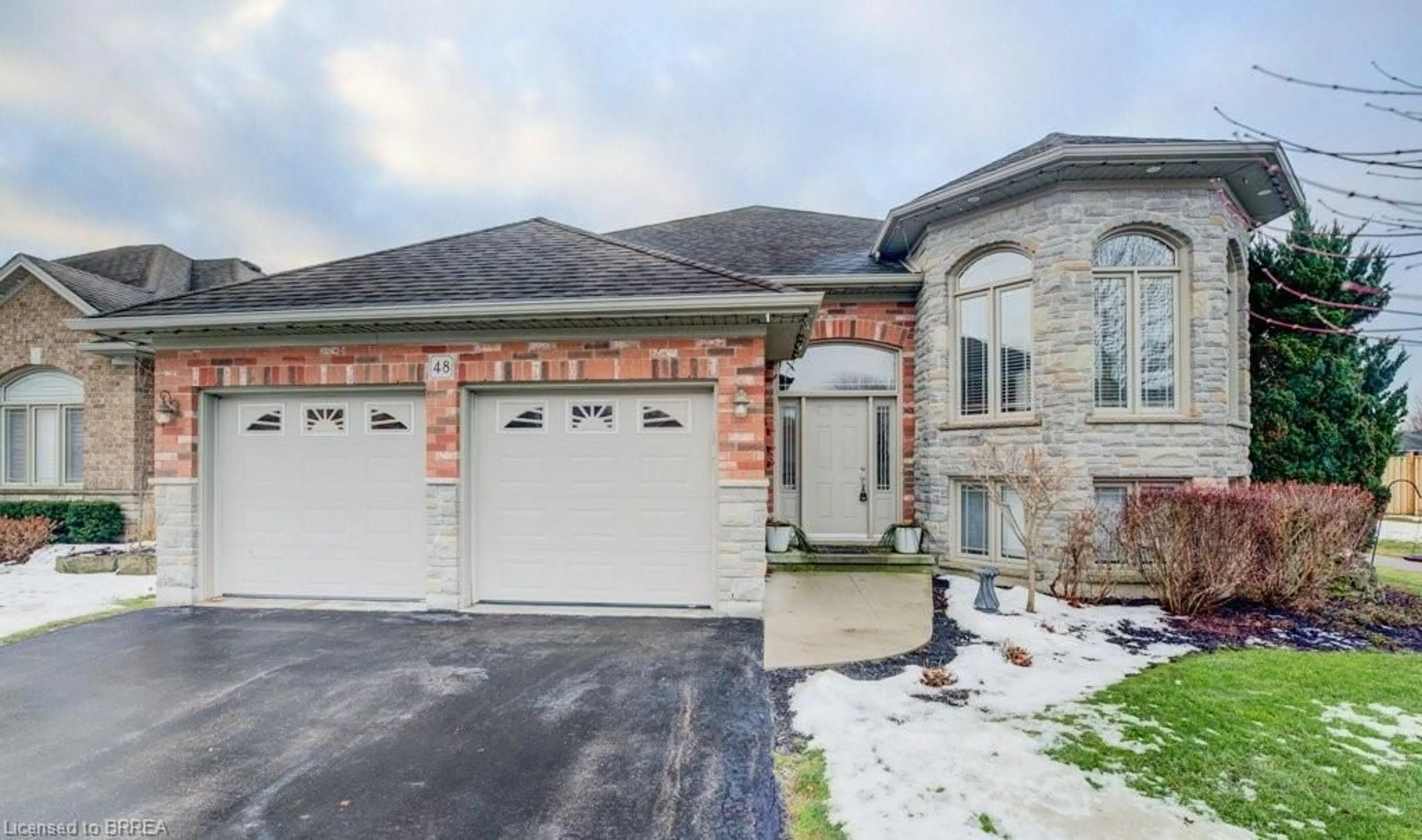 Home with brick exterior material, street for 48 Willowdale Cres, Port Dover Ontario N0A 1N5