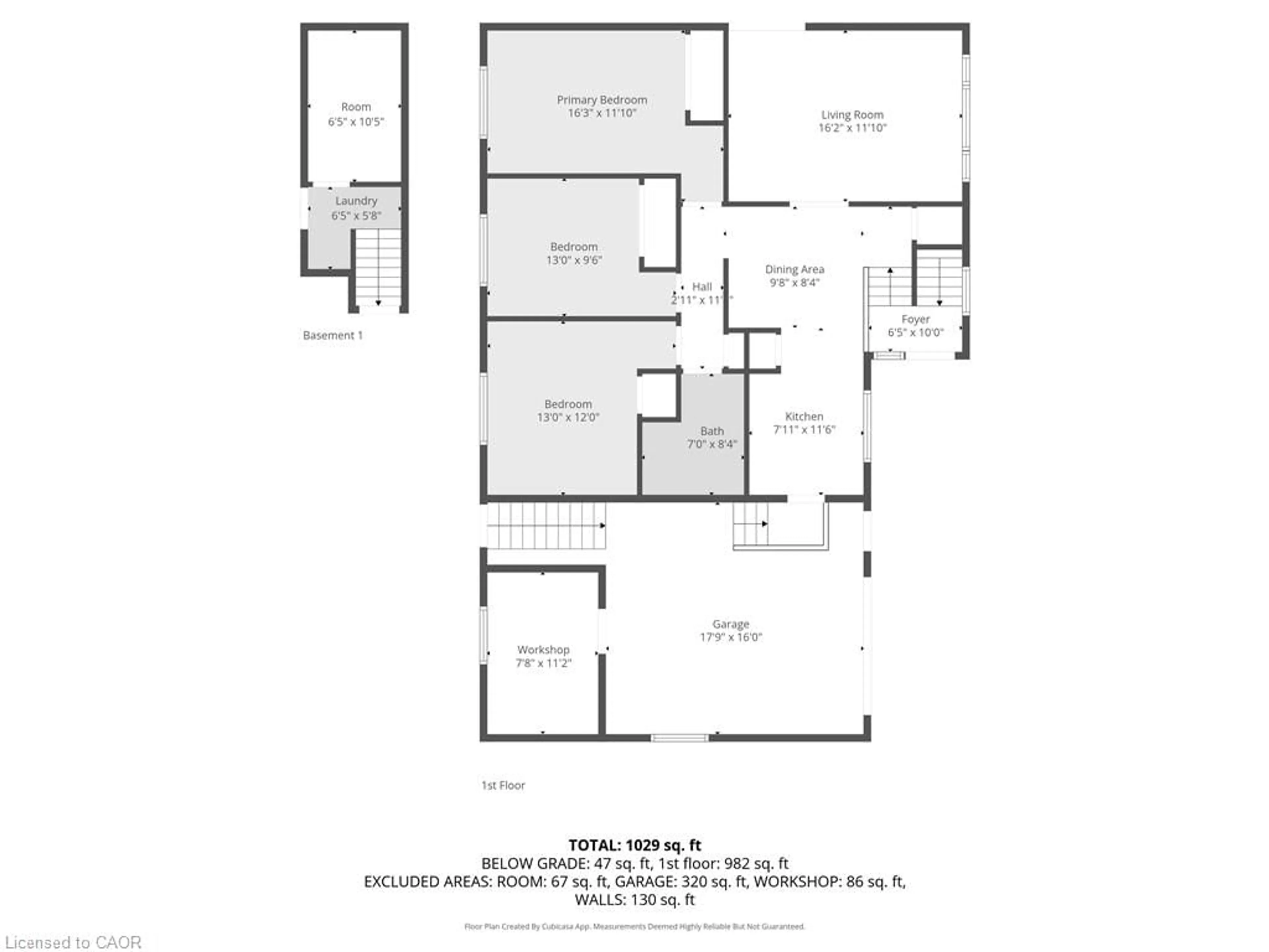 Floor plan for 373 Hillcrest Rd, Cambridge Ontario N3H 1B4