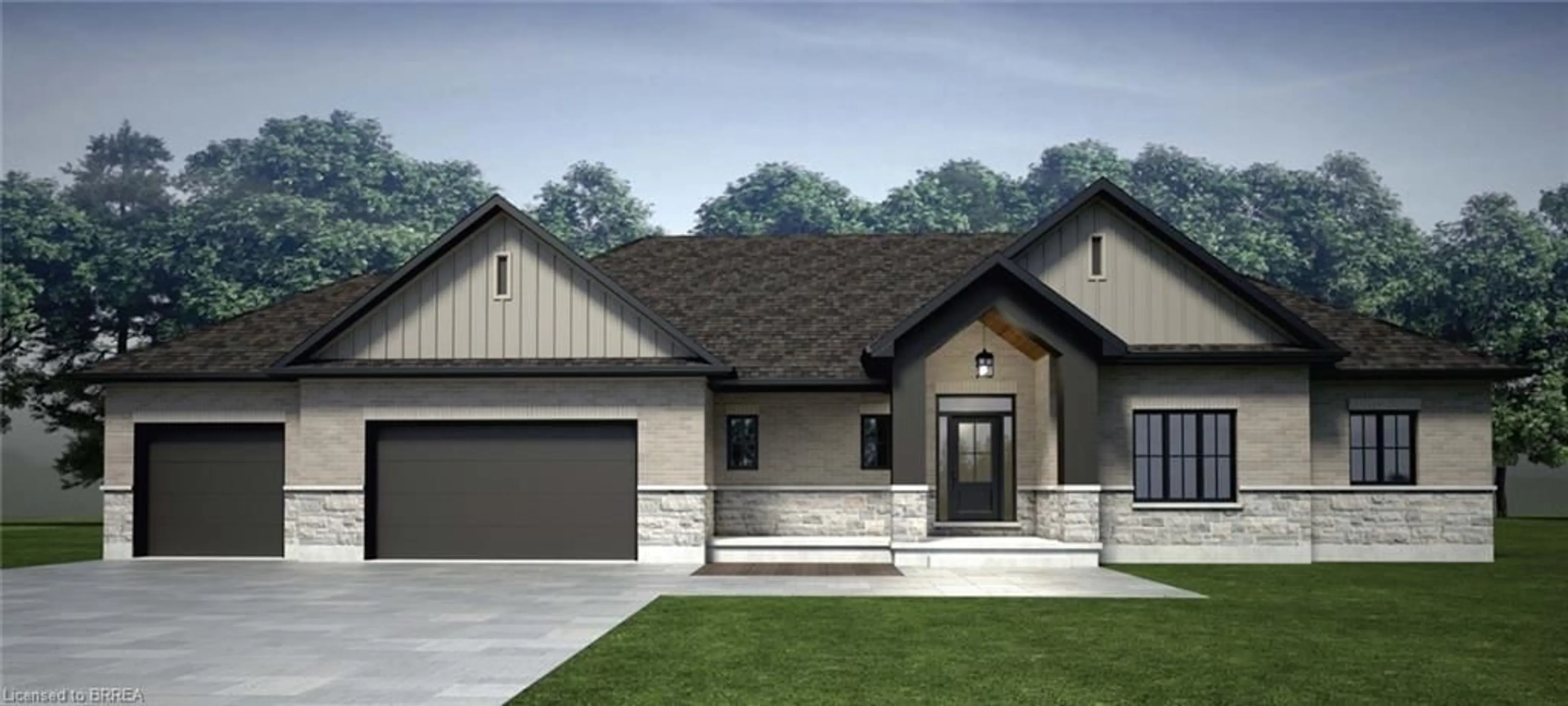 Home with vinyl exterior material, street for 59 Meadowlands Dr, Otterville Ontario N0J 1R0