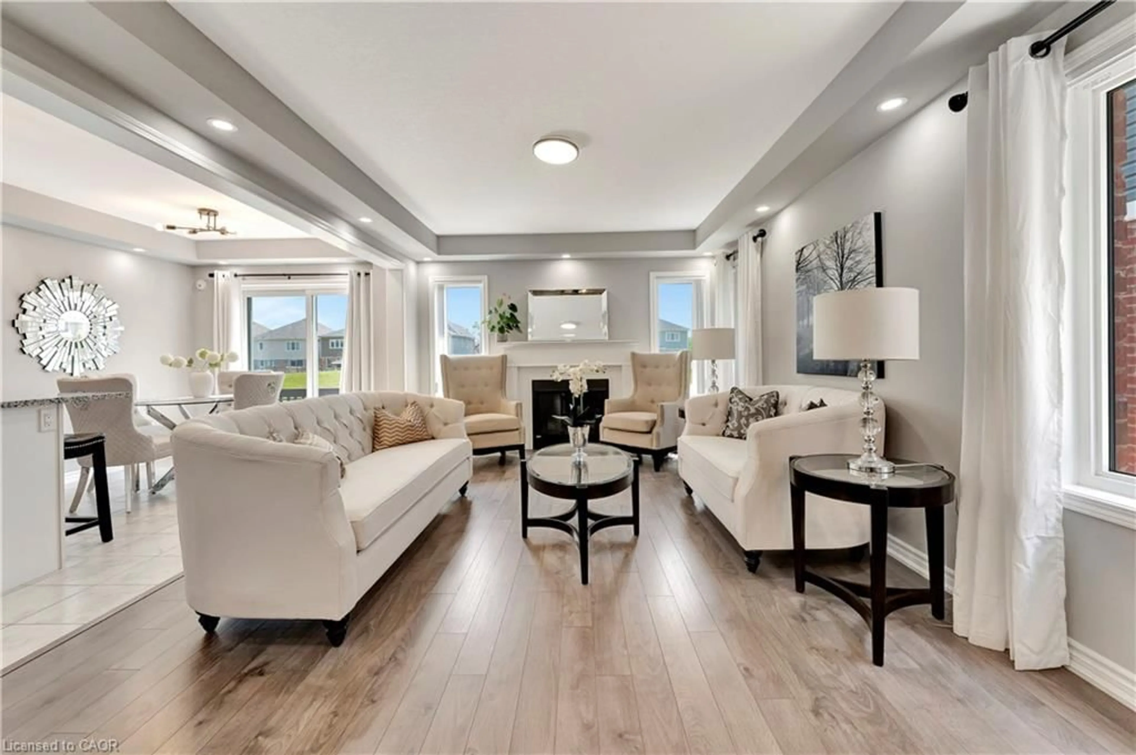 Living room with furniture, unknown for 212 Waterbrook Lane, Kitchener Ontario N2P 0H7