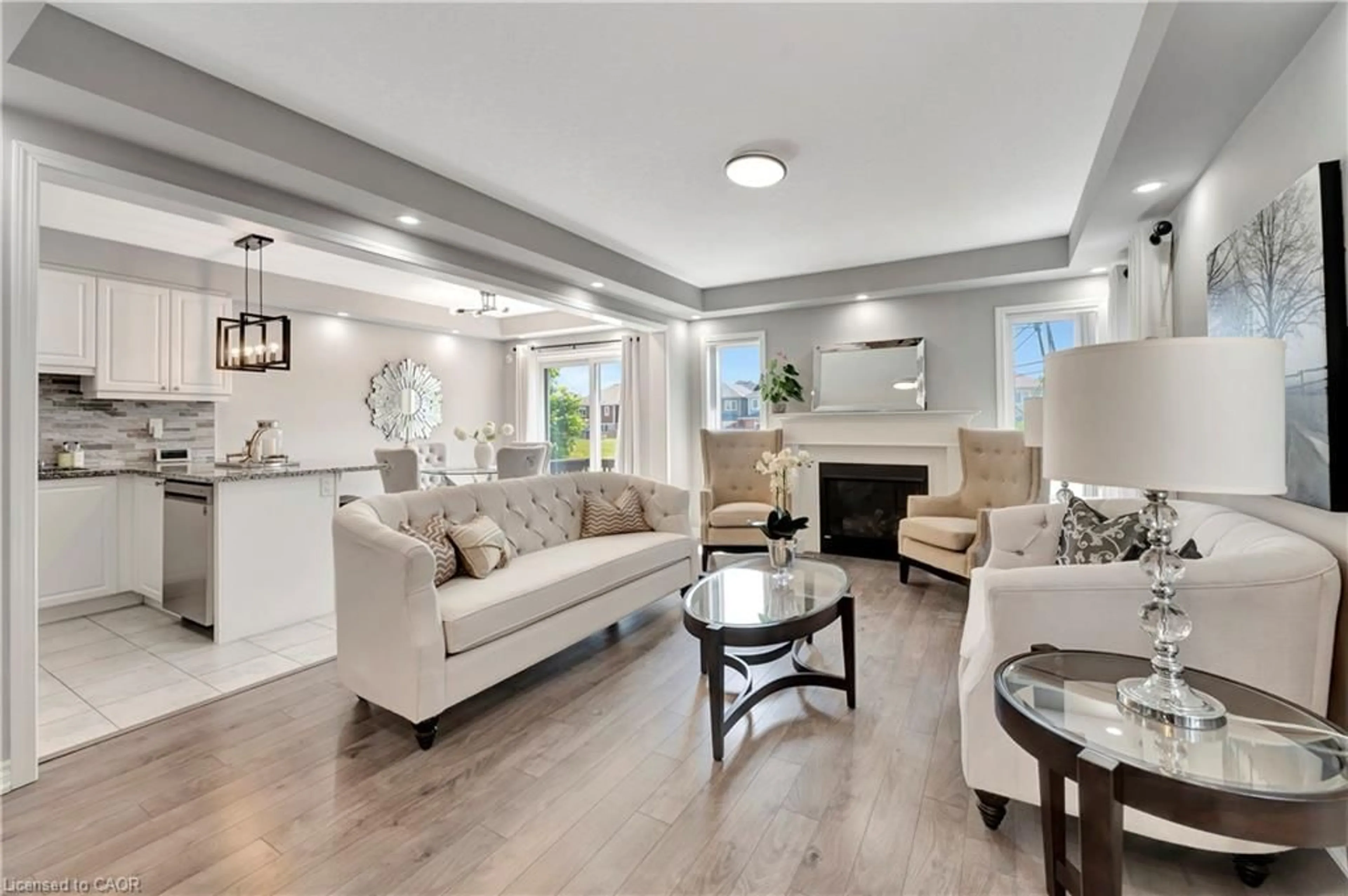 Living room with furniture, unknown for 212 Waterbrook Lane, Kitchener Ontario N2P 0H7