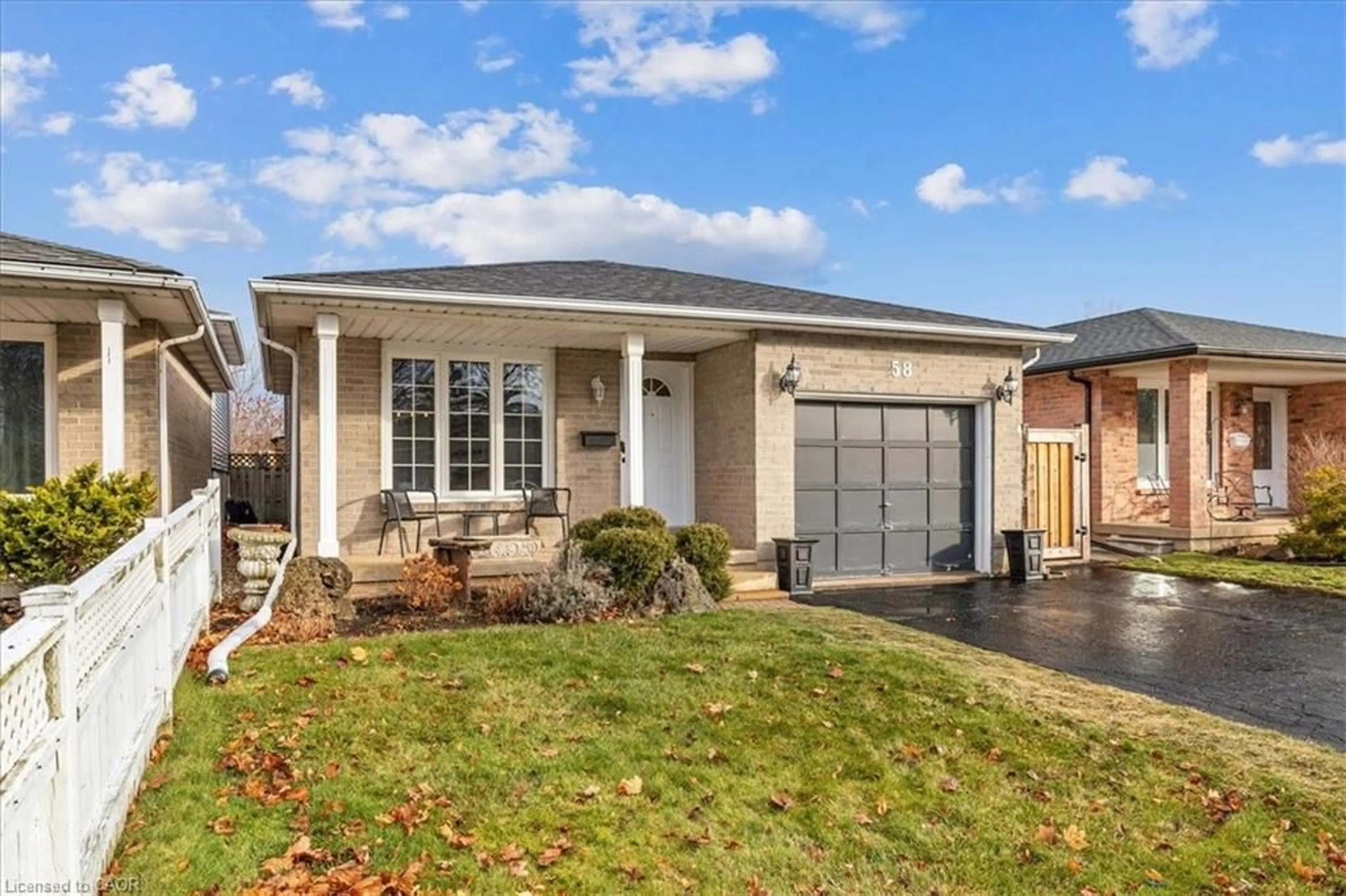 Home with vinyl exterior material, street for 58 Sandra Cres, Grimsby Ontario L3M 4Y6