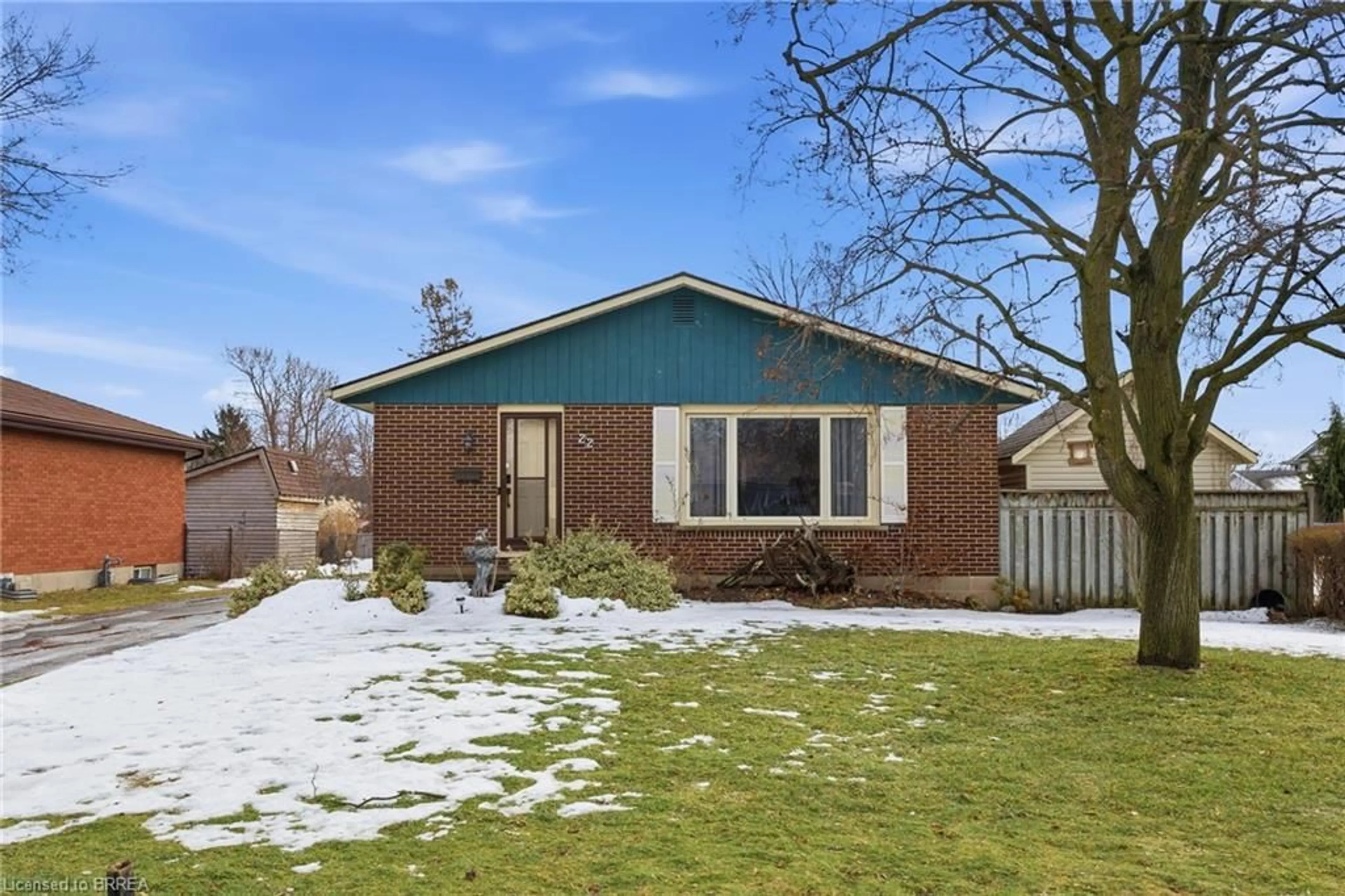 Home with brick exterior material, street for 22 Mccammon St, Paris Ontario N3L 1V9