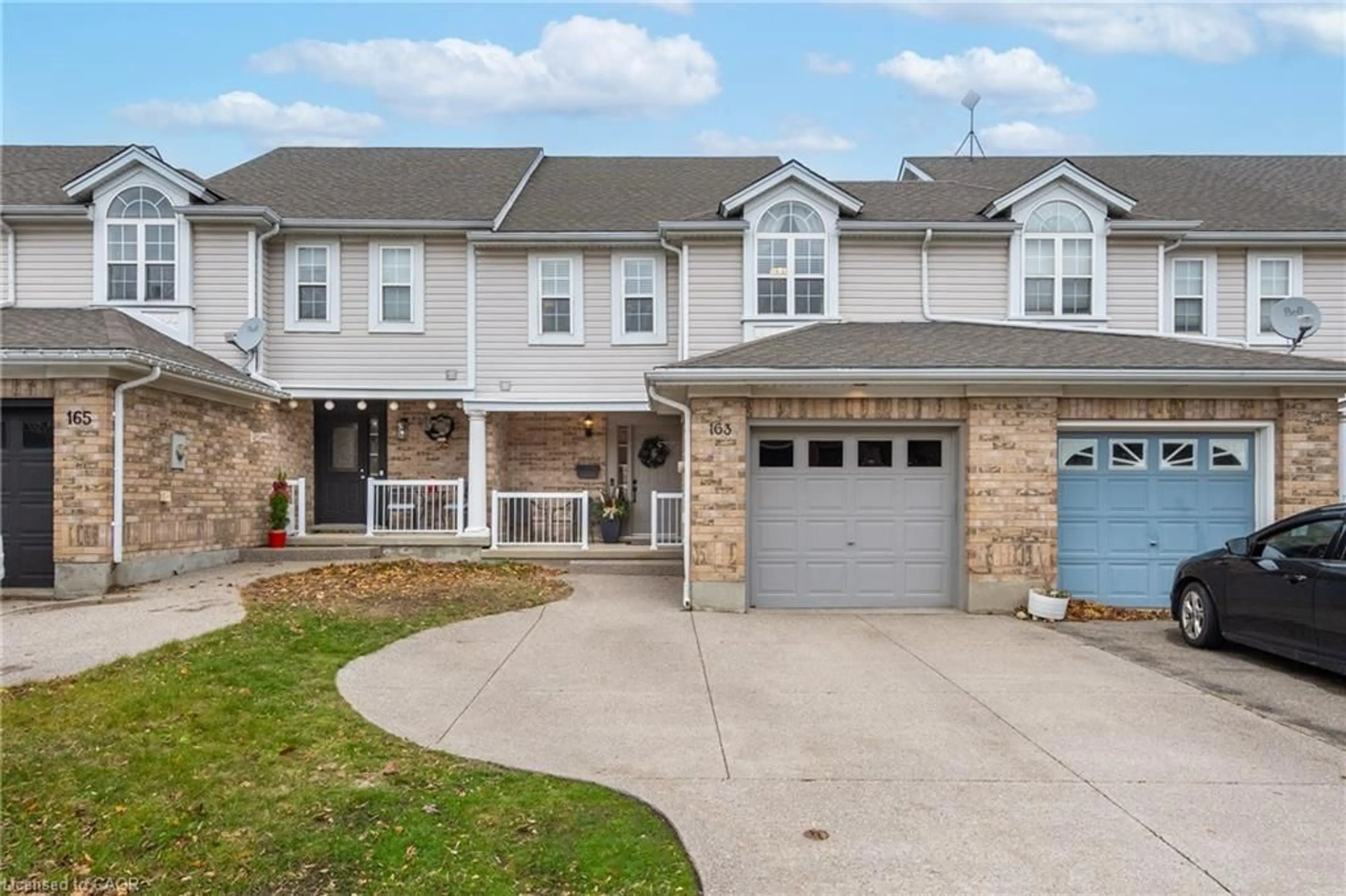 Home with brick exterior material, street for 163 Werstine Terr, Cambridge Ontario N3C 4G9
