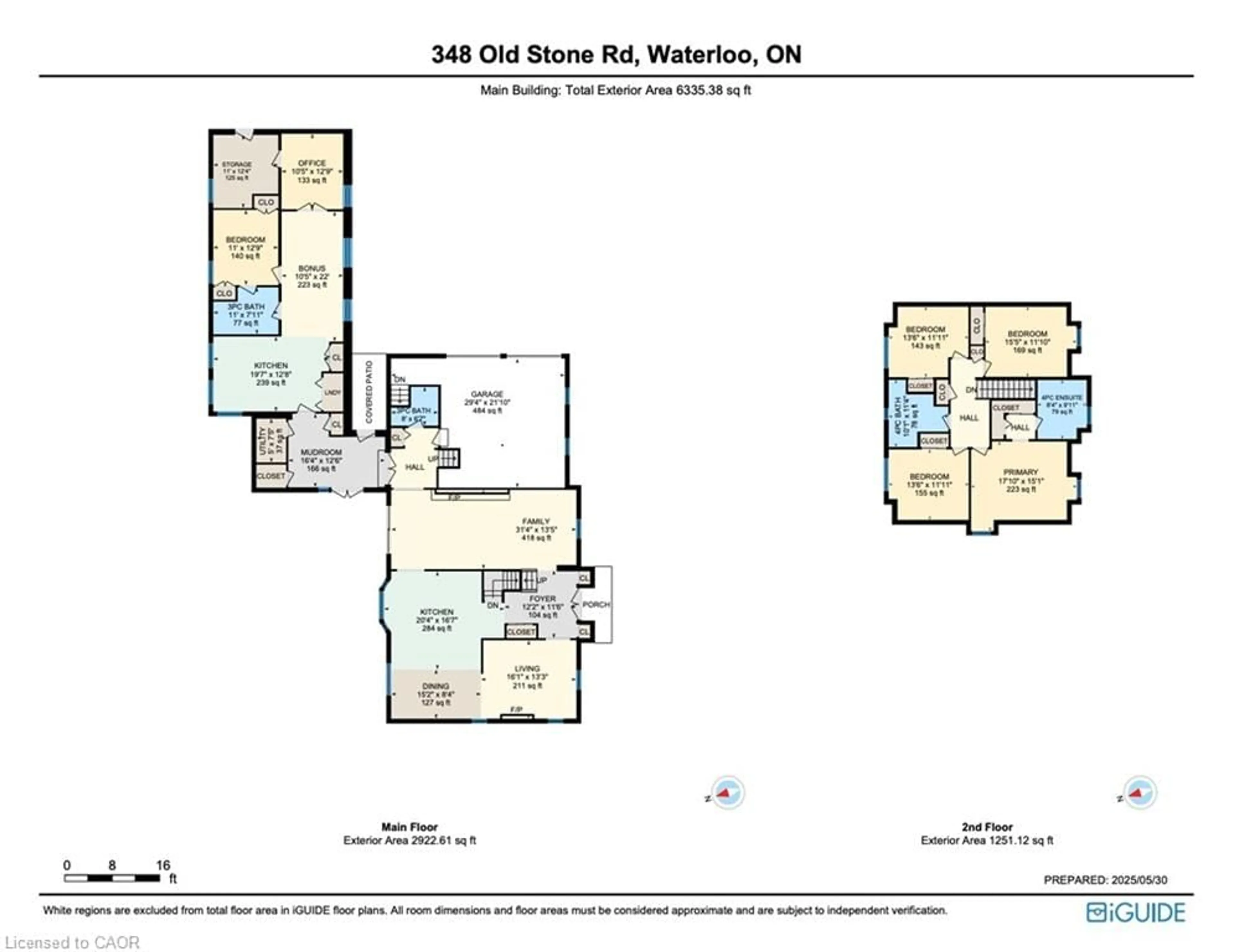 Floor plan for 348 Old Stone Rd, Waterloo Ontario N2K 1Z3