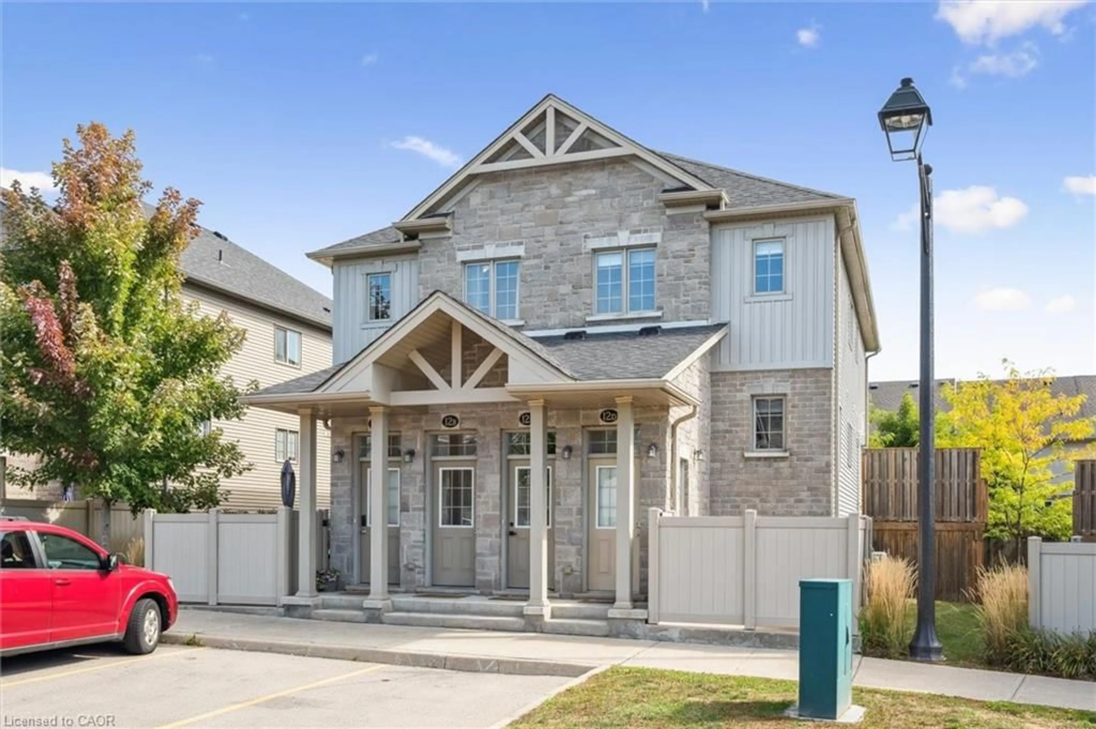 Home with brick exterior material, street for 388 Old Huron Rd #12B, Kitchener Ontario N2R 0J5