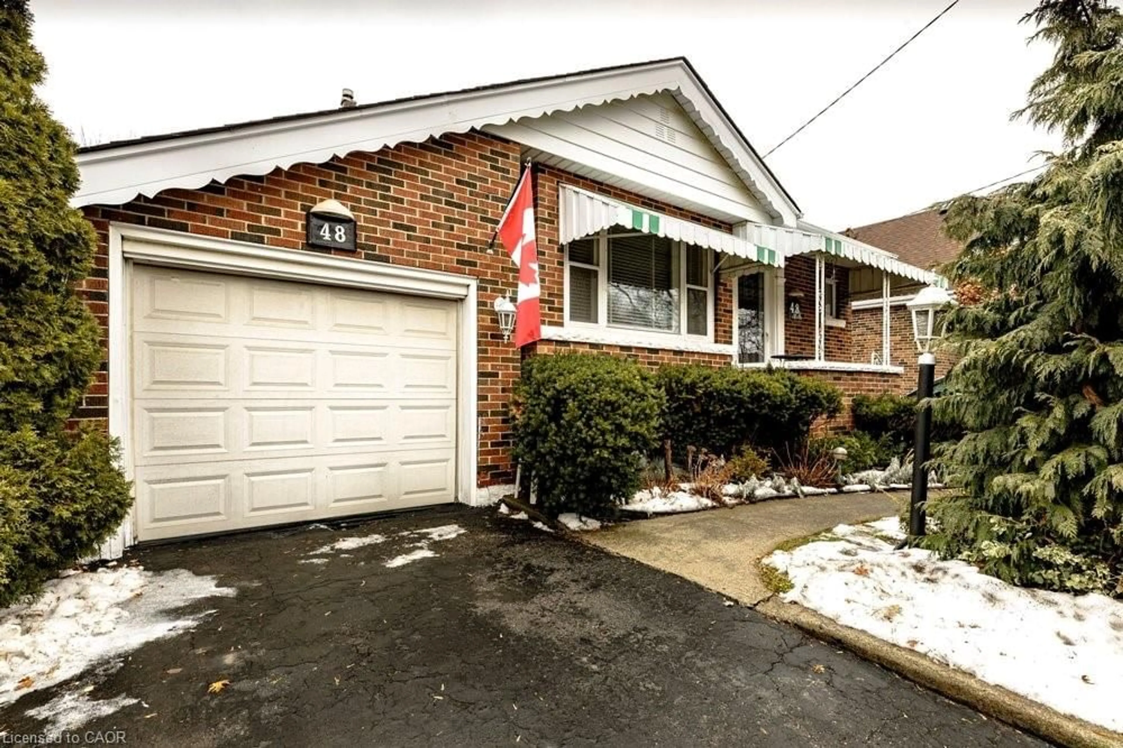 Home with brick exterior material, street for 48 Crosthwaite Ave, Hamilton Ontario L8K 2V1
