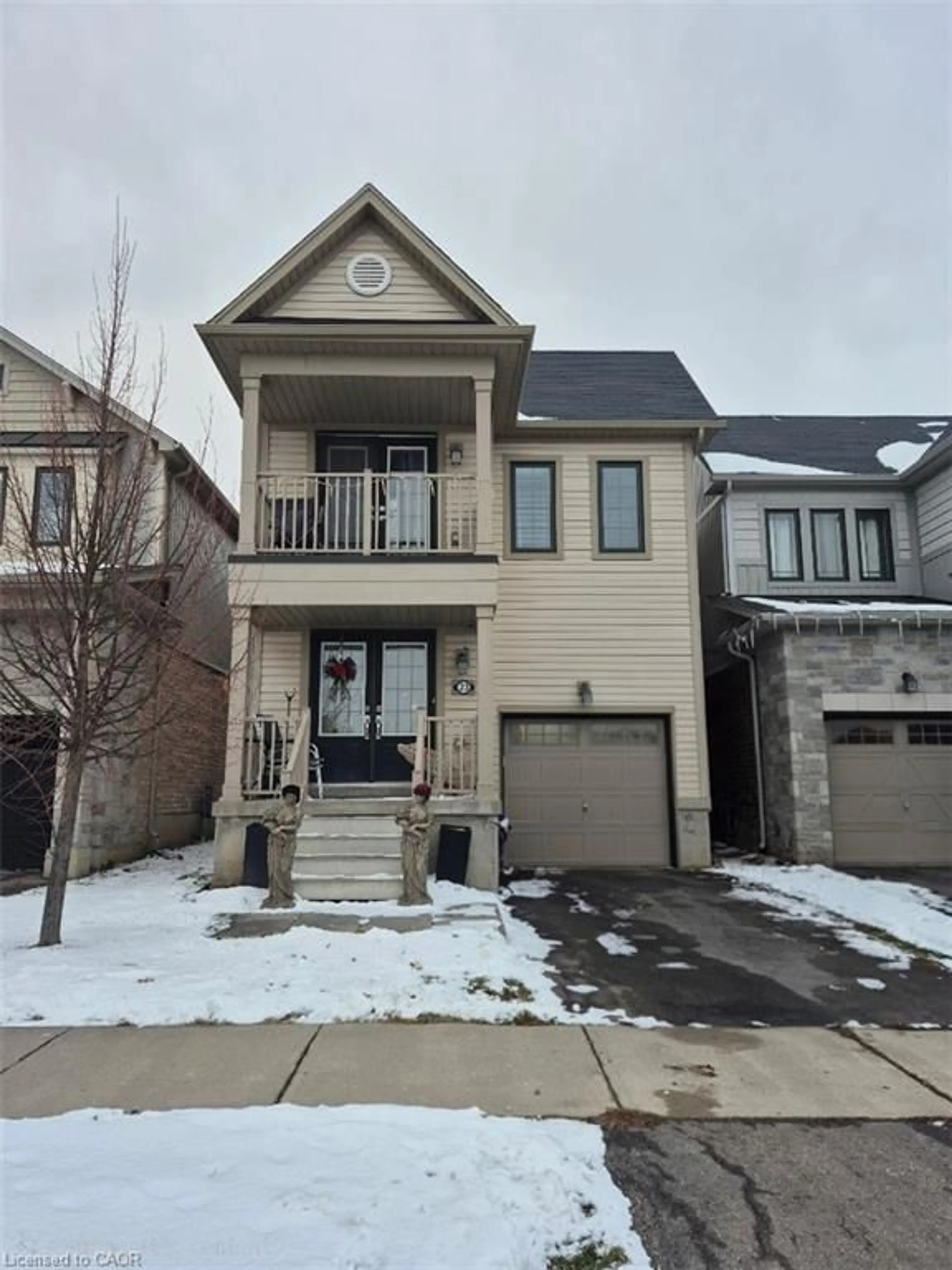 Home with brick exterior material, street for 23 Galloway Ave, Caledonia Ontario N3W 0B5