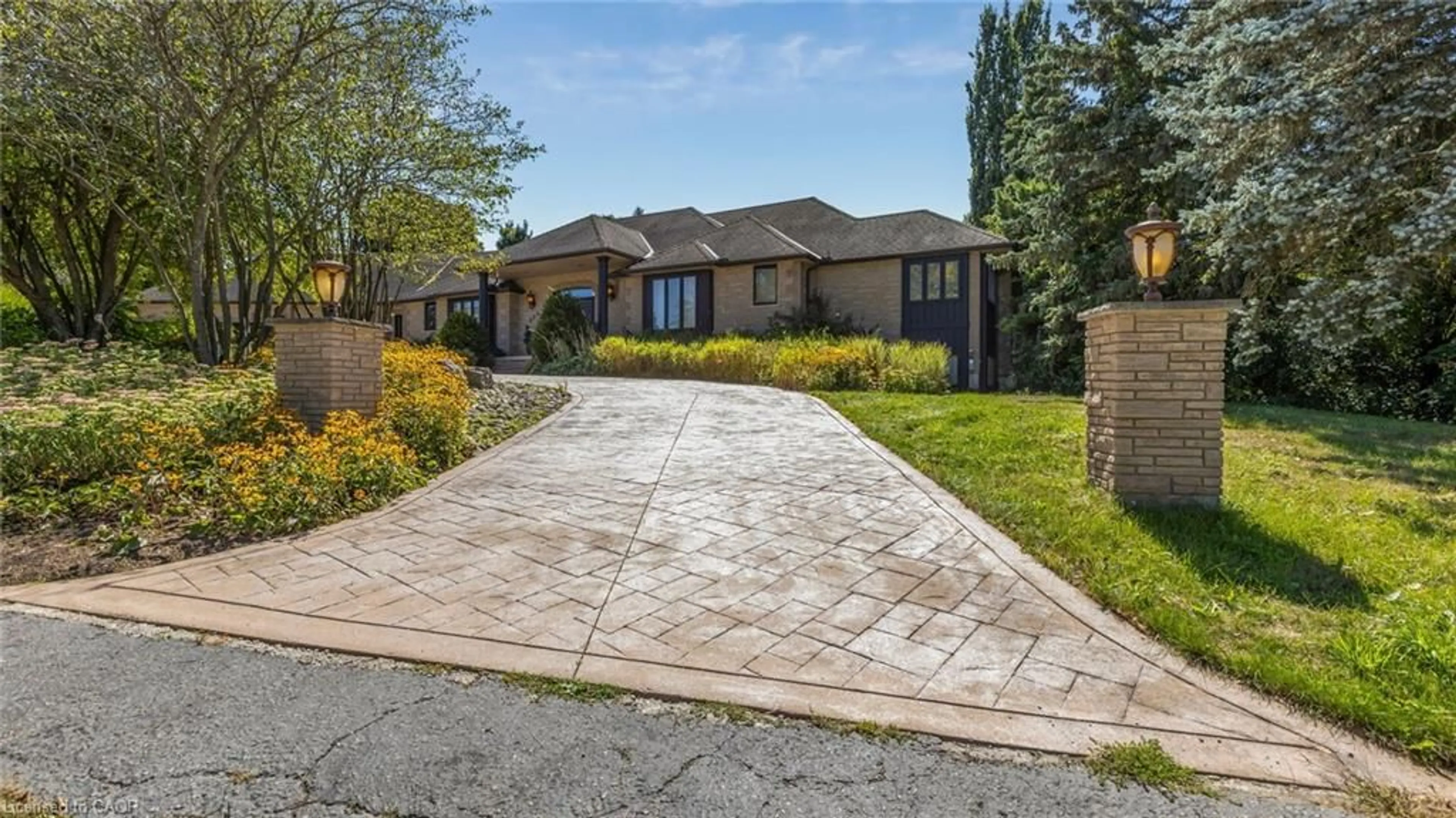 Home with brick exterior material, street for 231 Golf Course Rd, Conestogo Ontario N0B 1N0