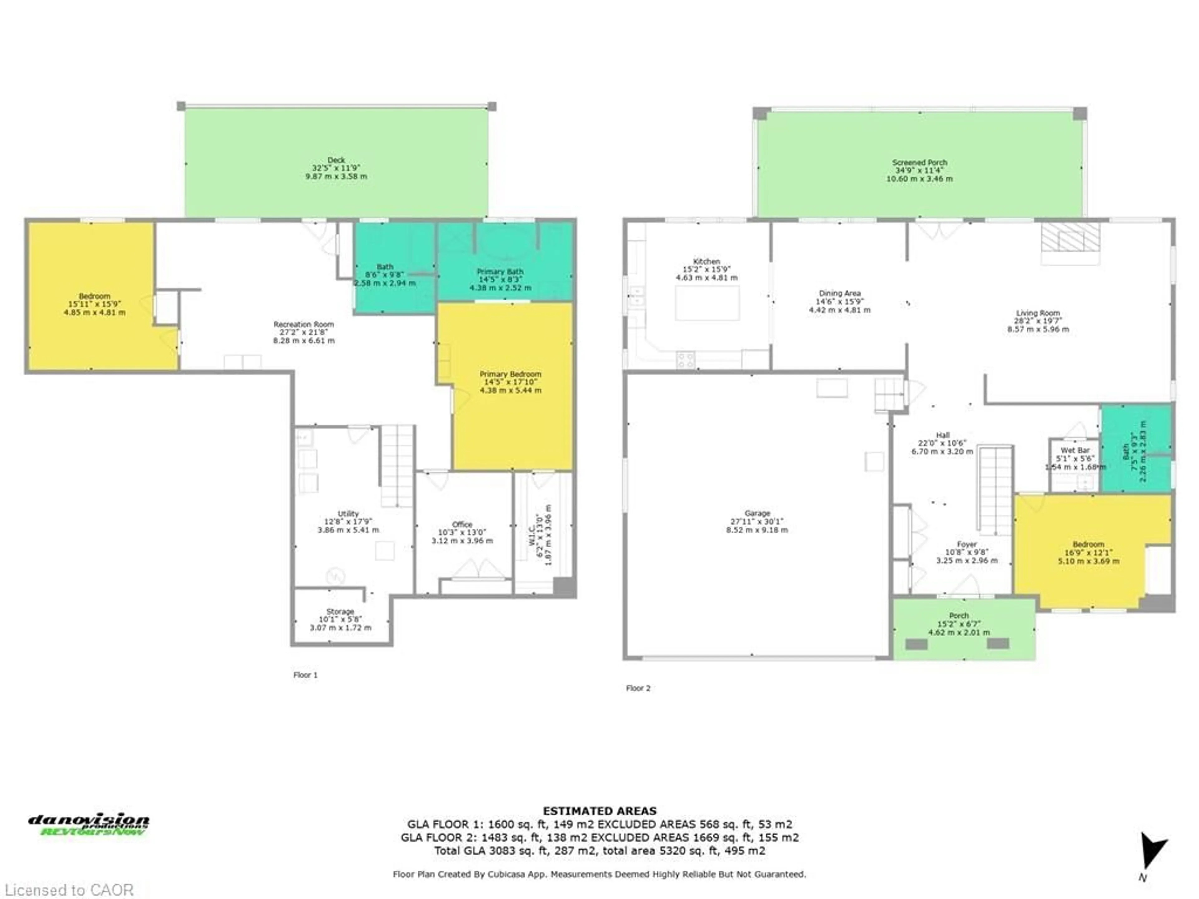 Floor plan for 140 Brown St, Port Dover Ontario N0A 1N7
