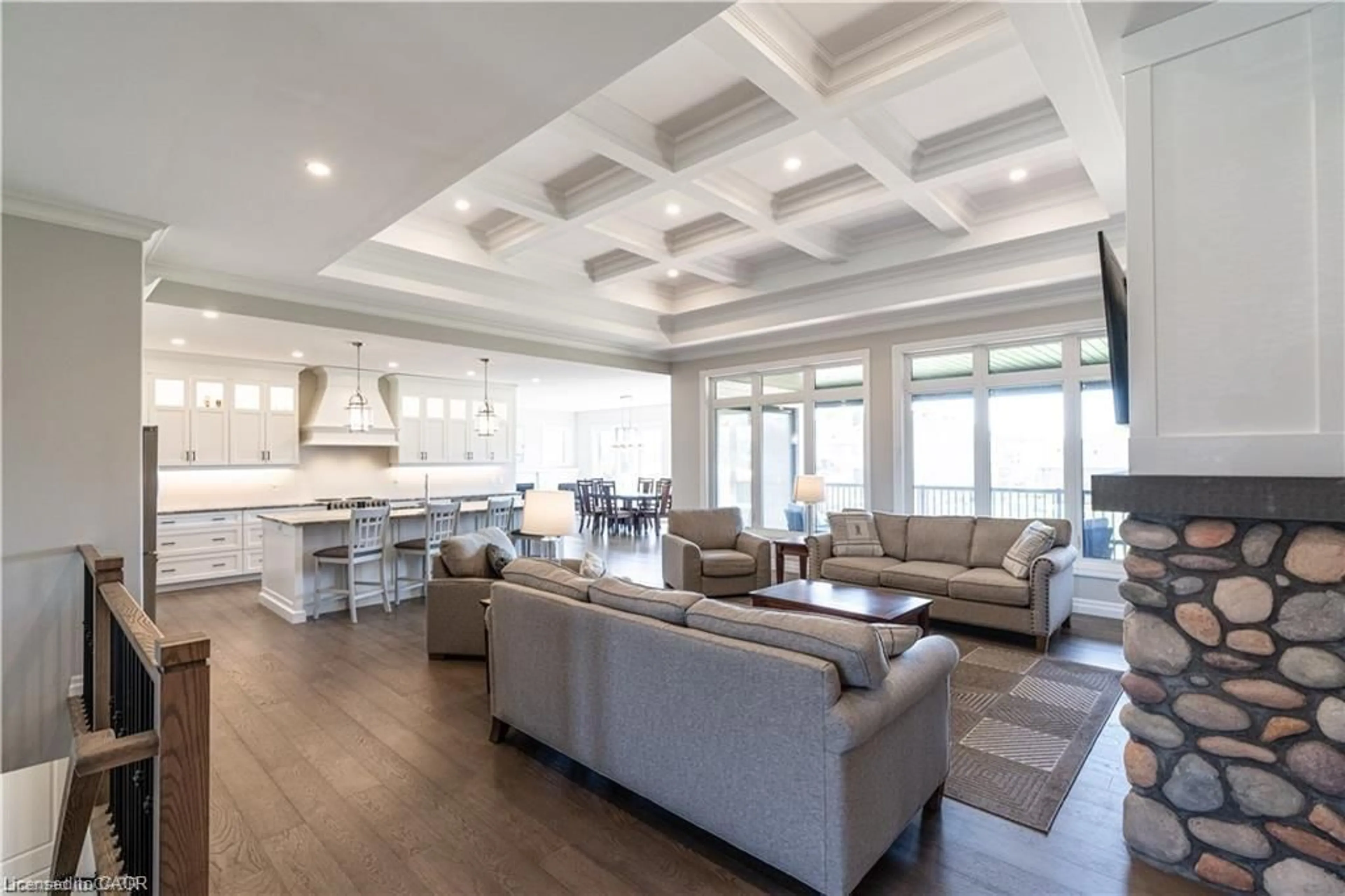 Living room with furniture, unknown for 15 Hudson Dr, Brantford Ontario N3T 0V6