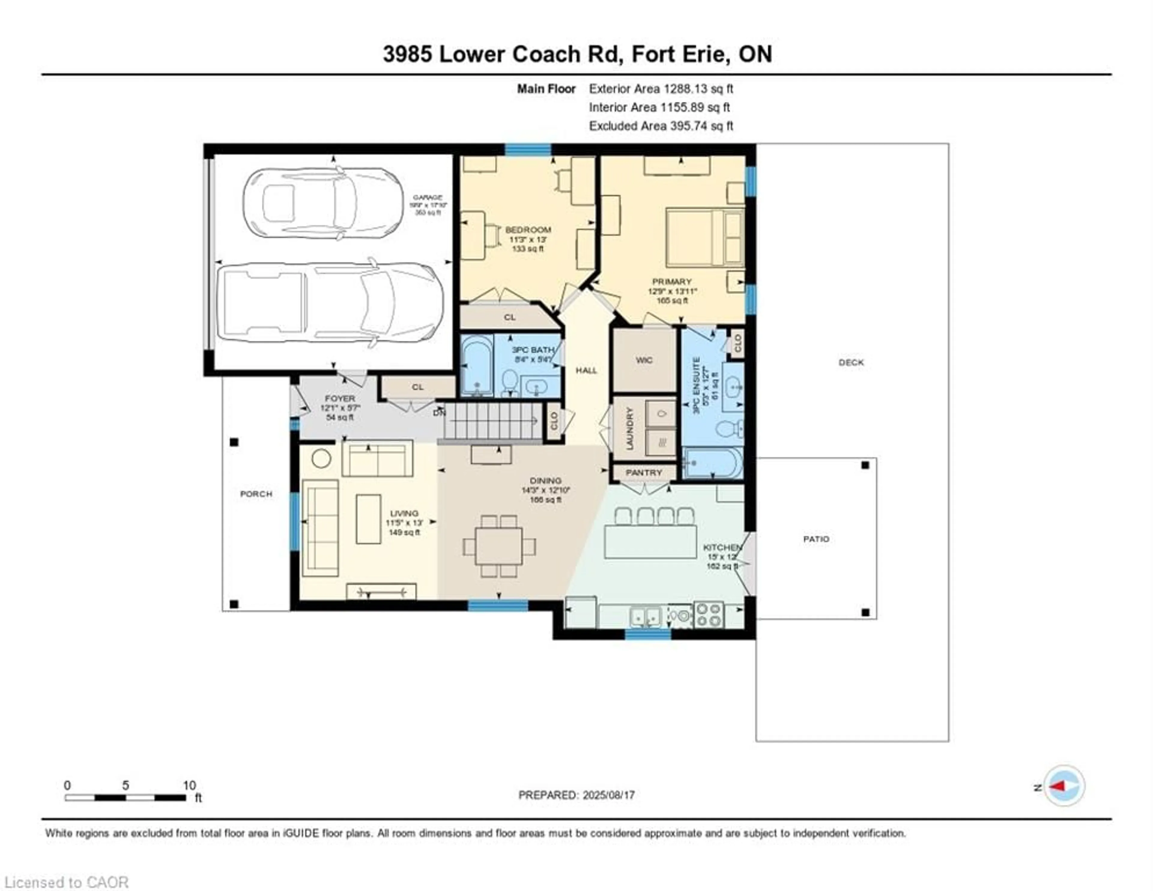 Floor plan for 3985 Lower Coach Rd, Fort Erie Ontario L0S 1S0