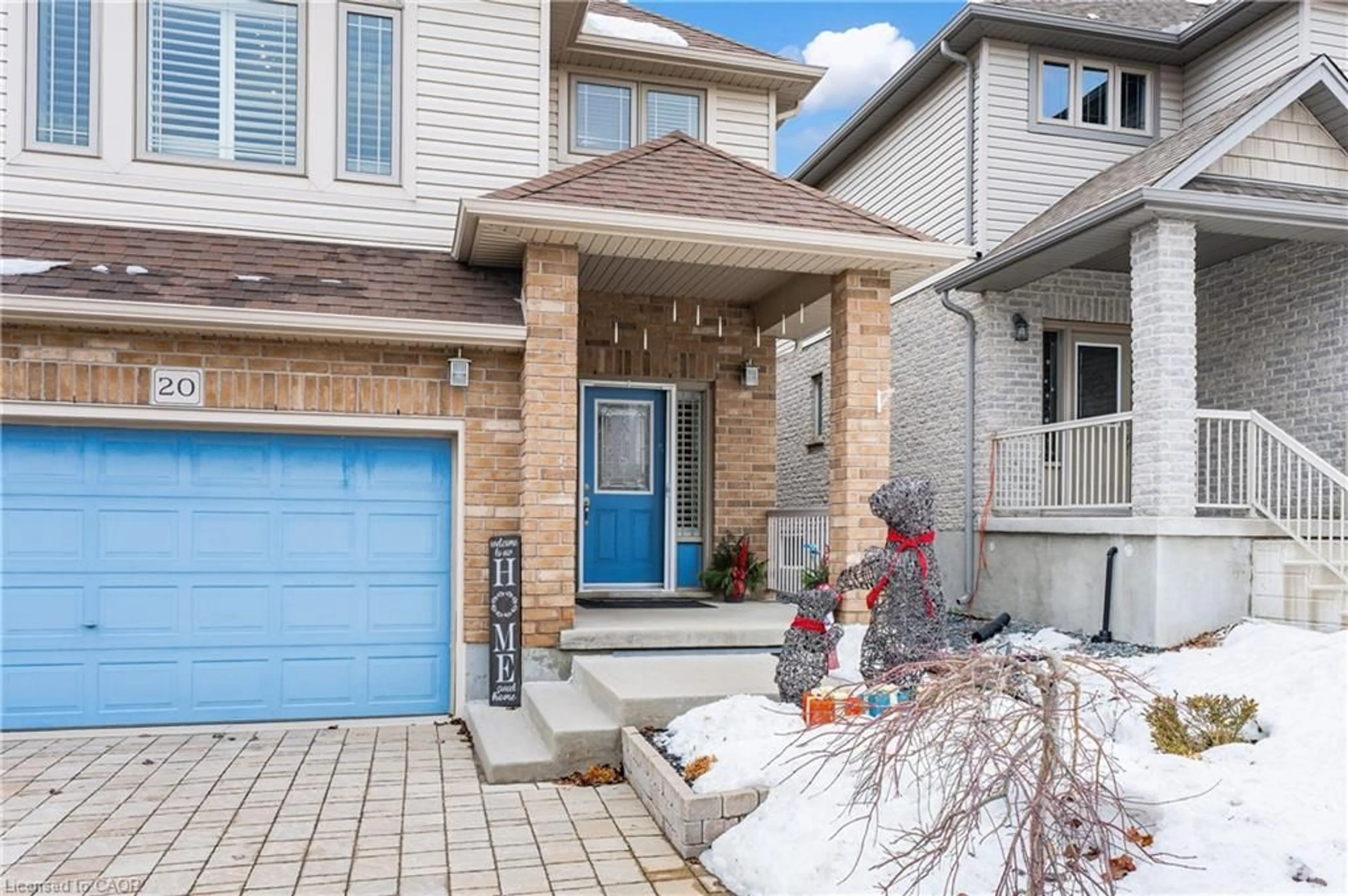 Home with brick exterior material, street for 20 Hinrichs Cres, Cambridge Ontario N1T 0A8