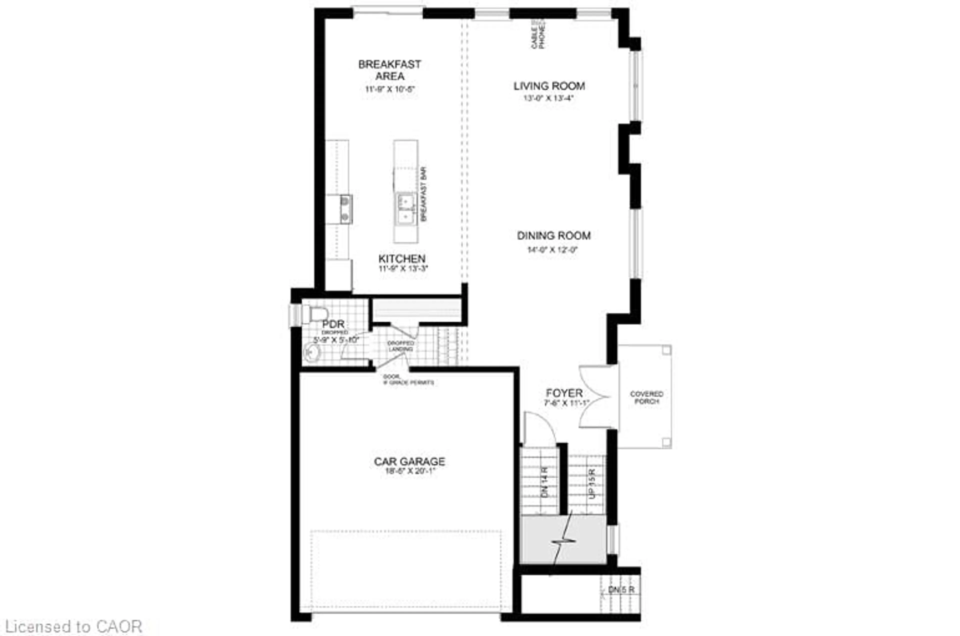 Floor plan for 130 Maple St, Drayton Ontario N0G 1P0