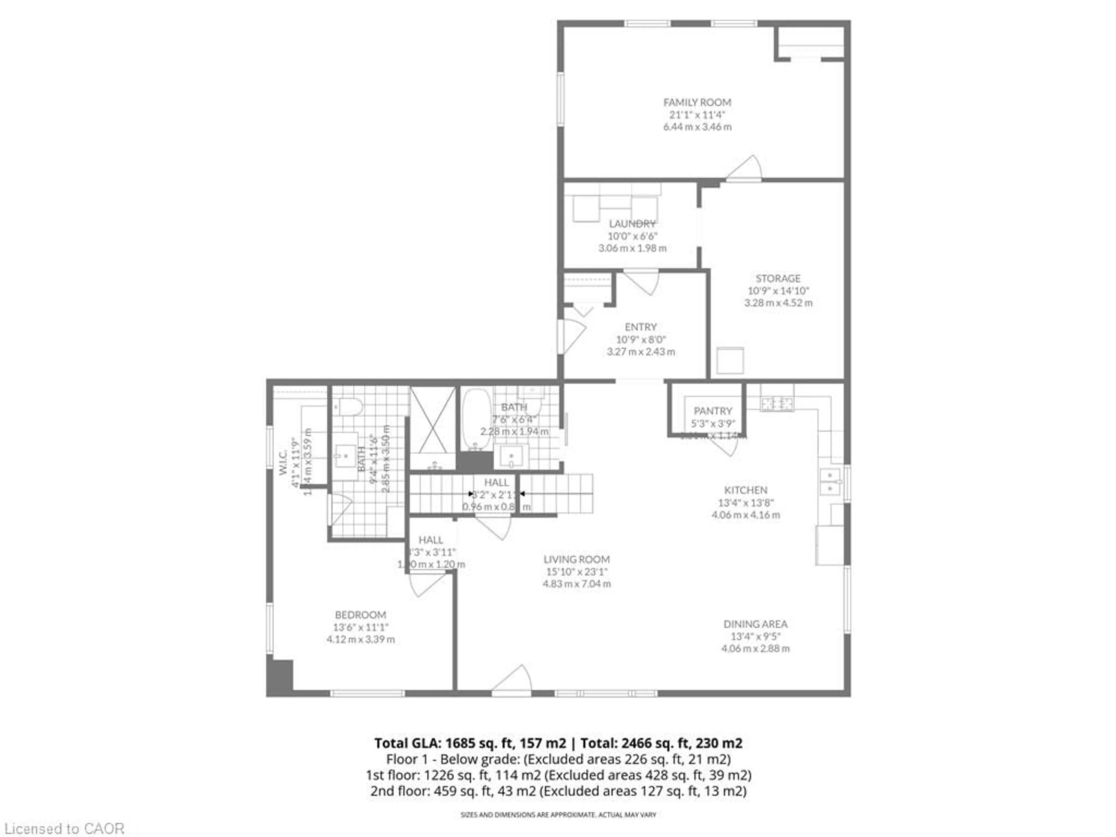 Floor plan for 95 Brantford Rd, Delhi Ontario N4B 2W5