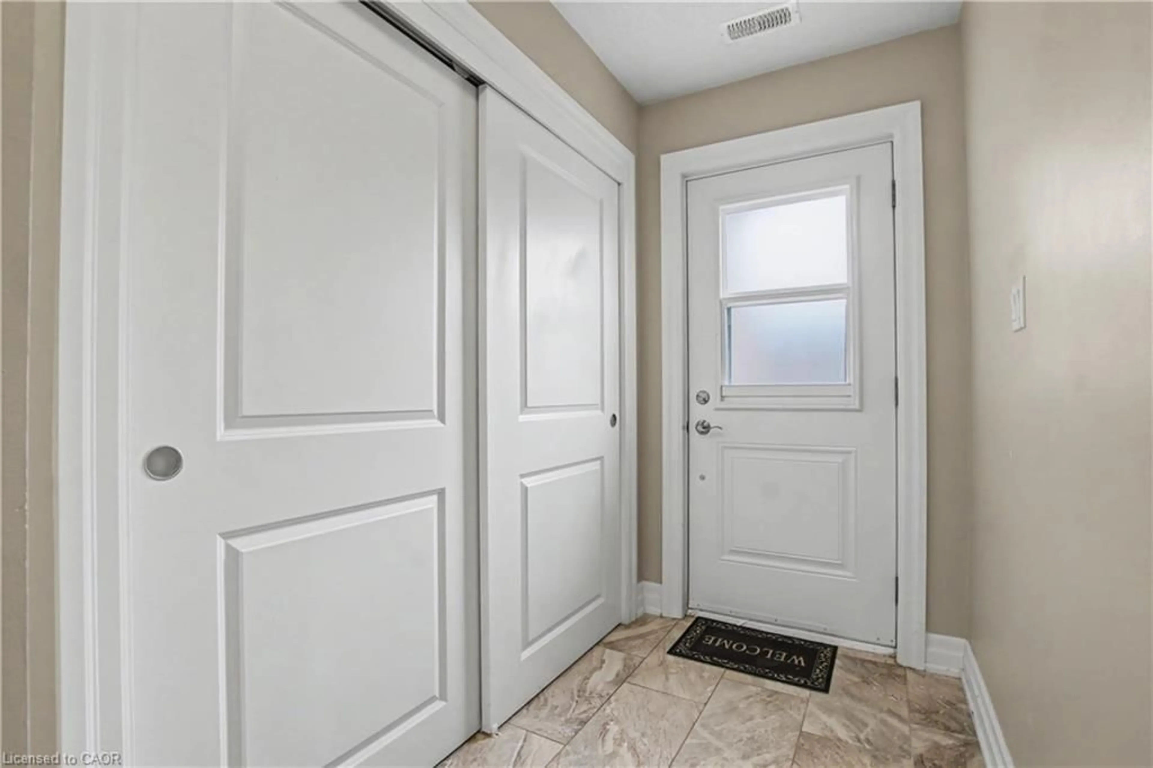 Indoor entryway for 29 Archdeacon Clark Trail, Hamilton Ontario L9B 2M1