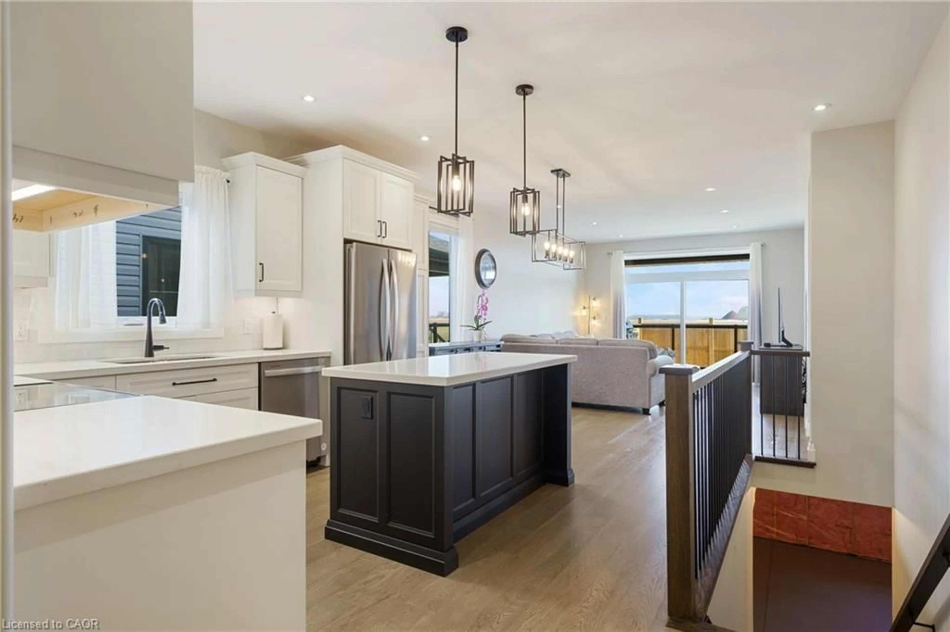 Open concept kitchen, unknown for 191 Lafayette St, Jarvis Ontario N0A 1J0