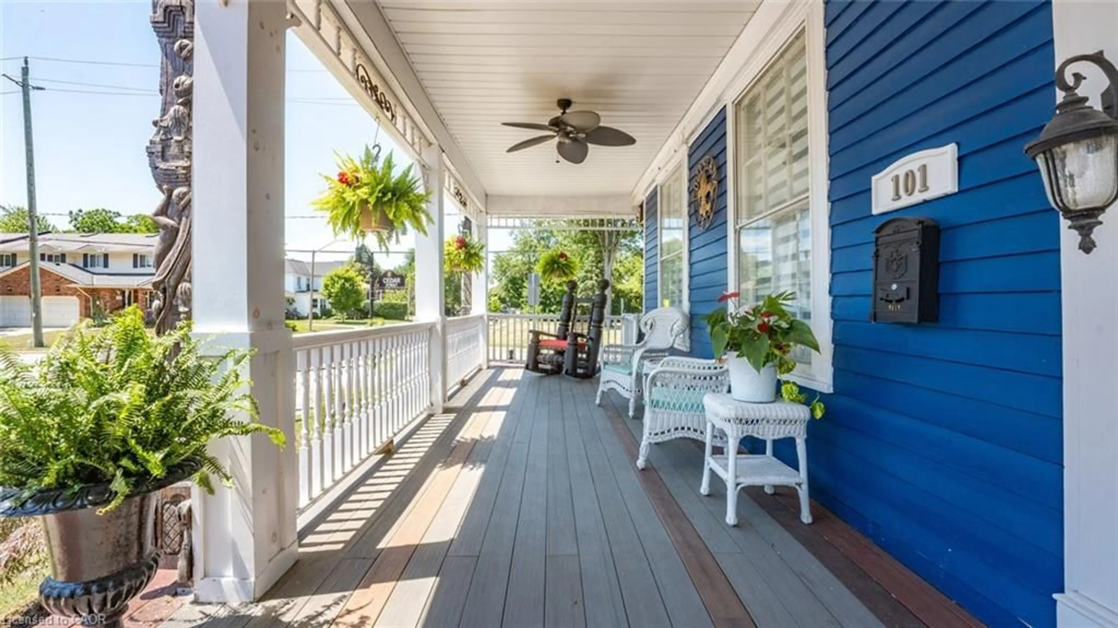 Patio, water/lake/river/ocean view for 101 Lock St, Dunnville Ontario N1A 1J6