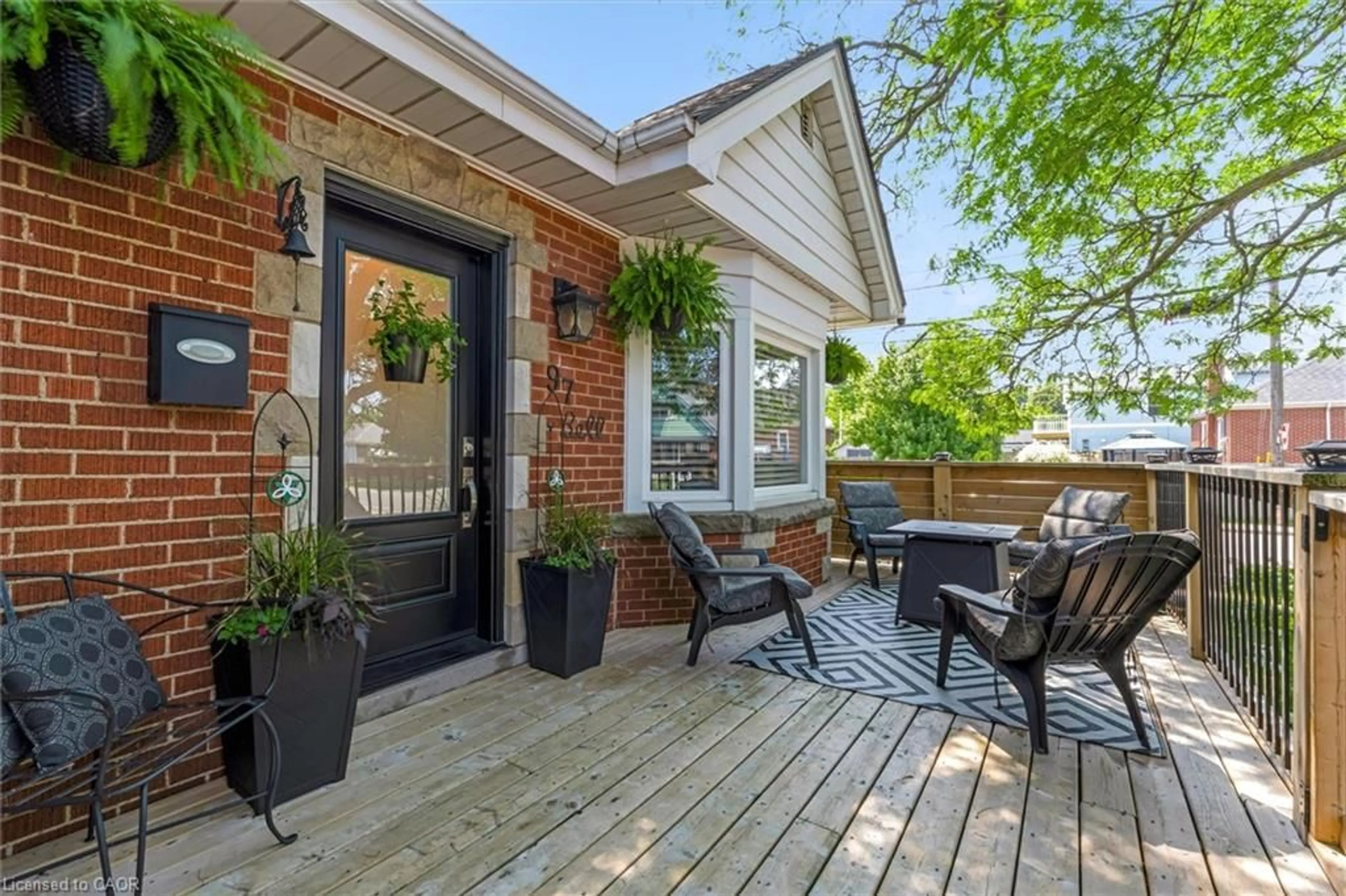 Patio, street for 97 Bell Ave, Hamilton Ontario L8K 3E2